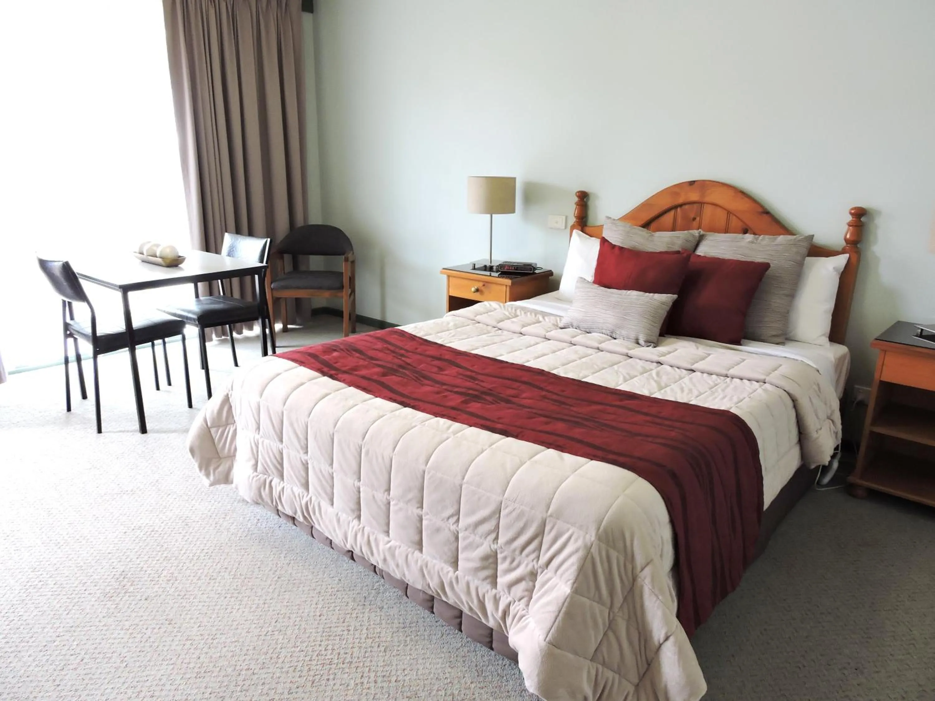 Bed in Melaleuca Motel