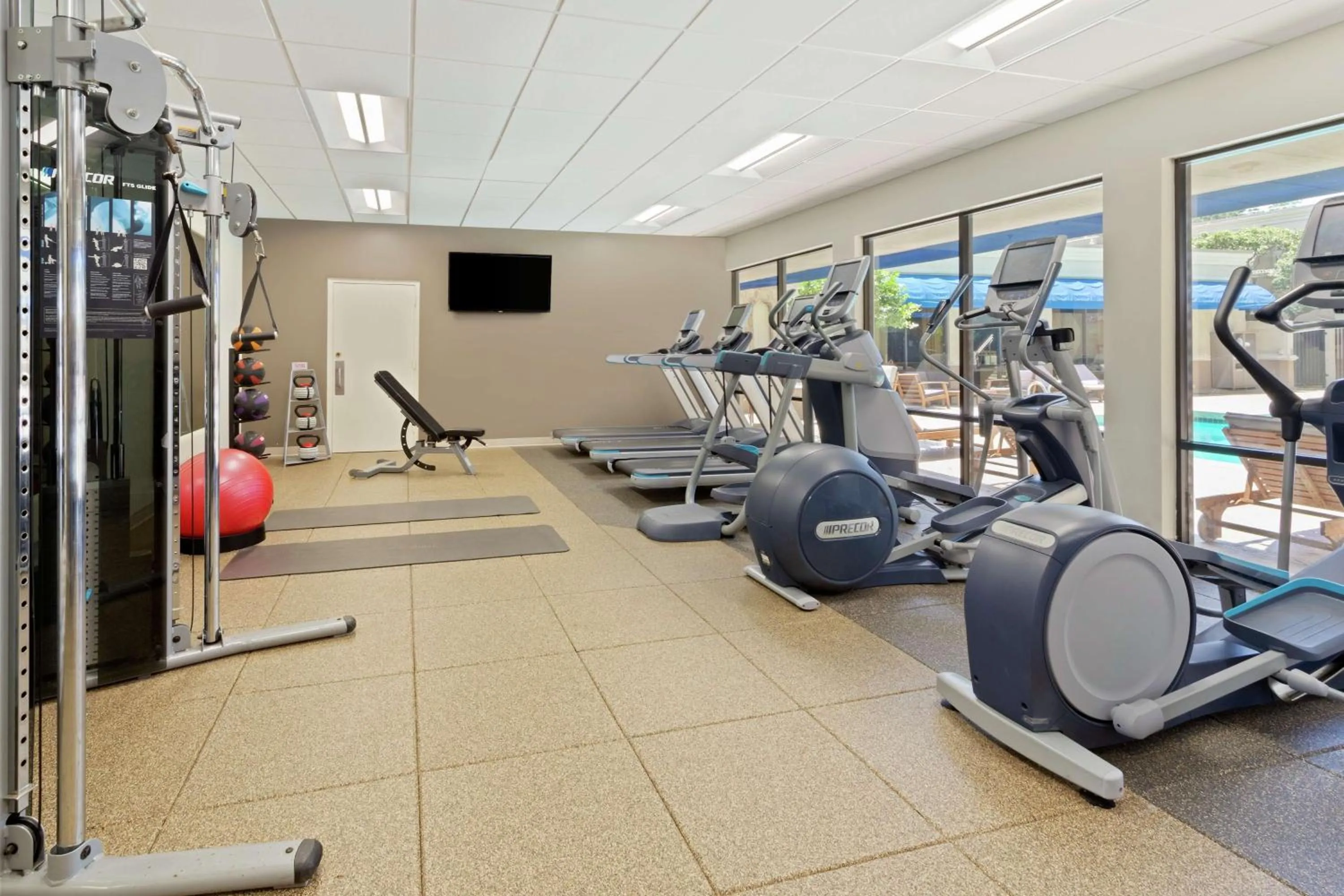 Fitness centre/facilities in Hilton Jackson