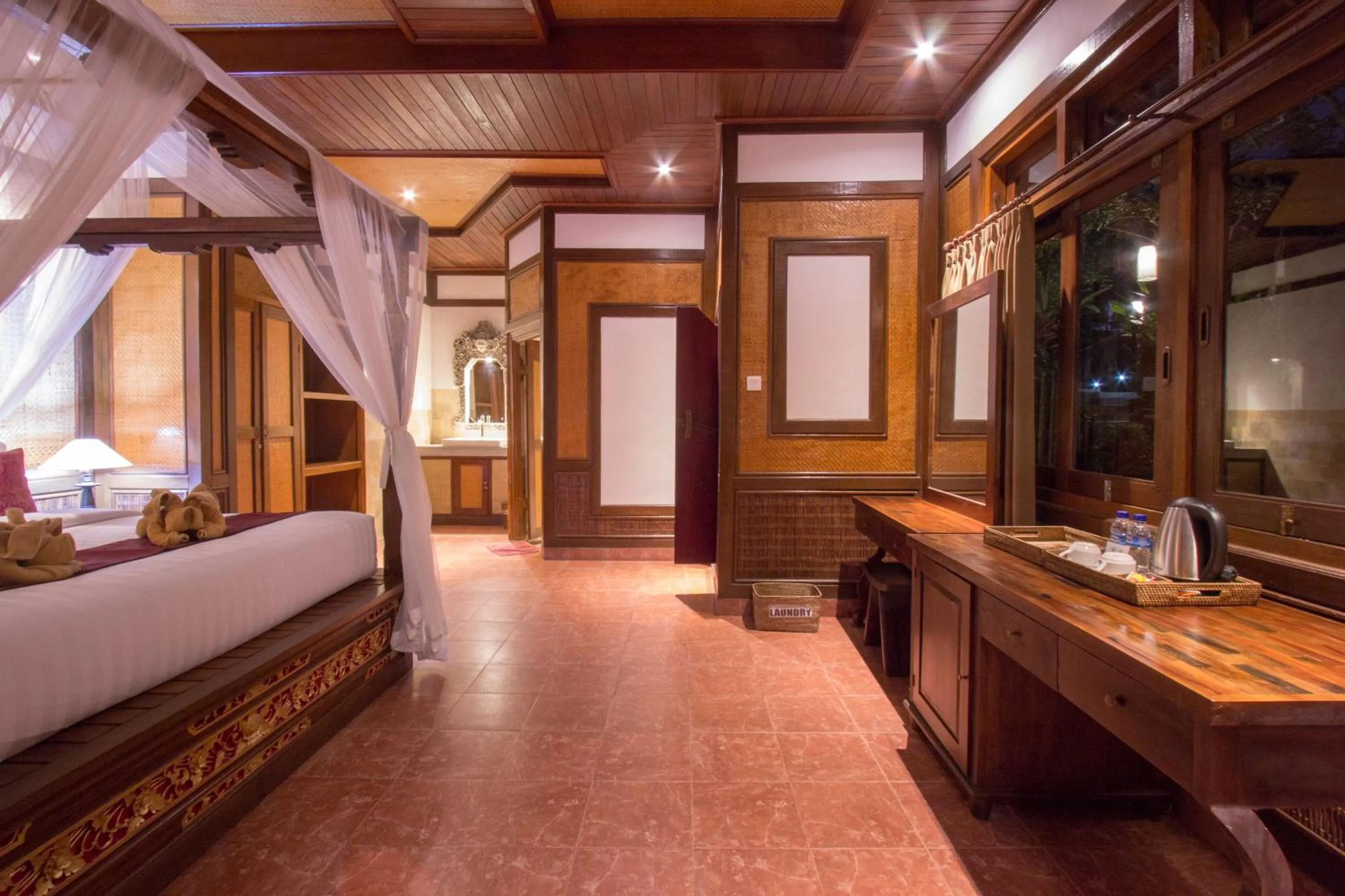 Coffee/tea facilities, Bed in Ubud Terrace