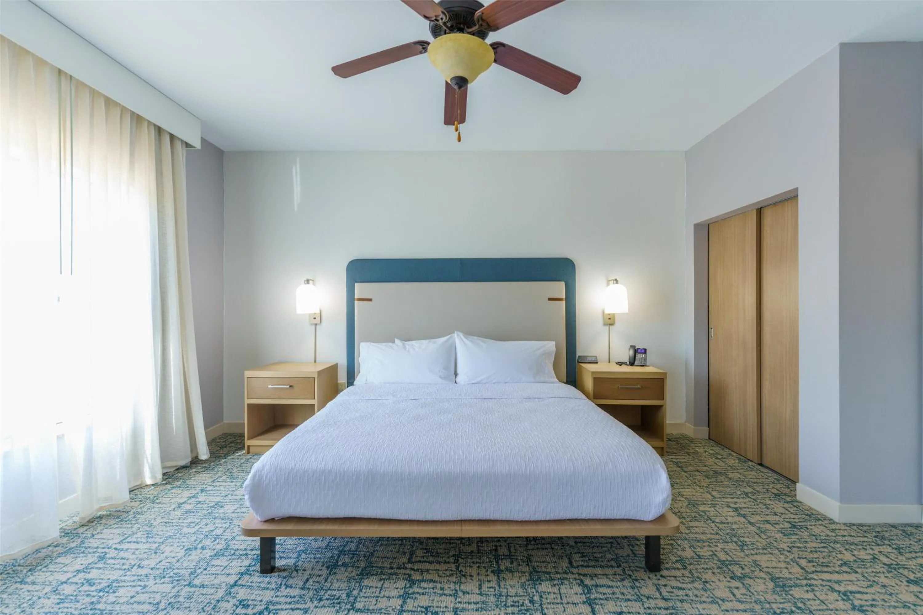 Bed in Homewood Suites by Hilton Houston West-Energy Corridor