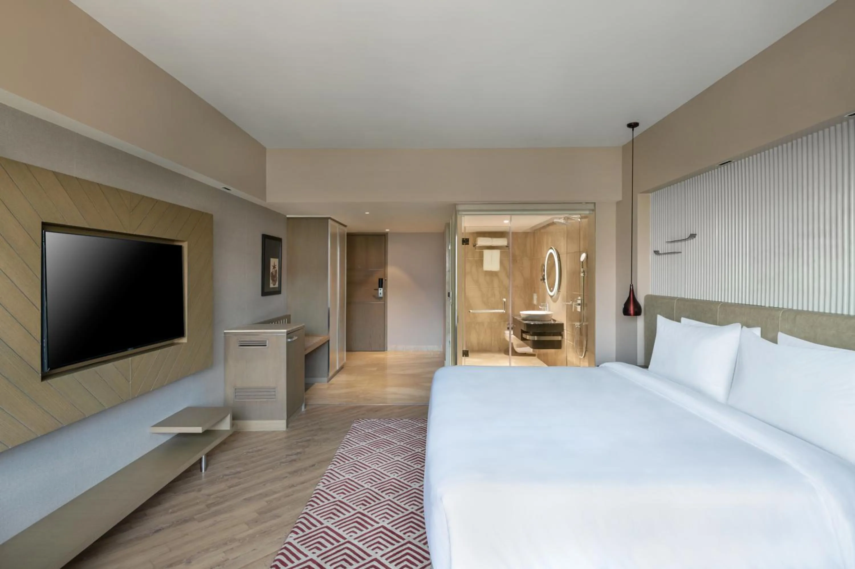 Bed in Radisson Hotel Sector 29 Gurugram