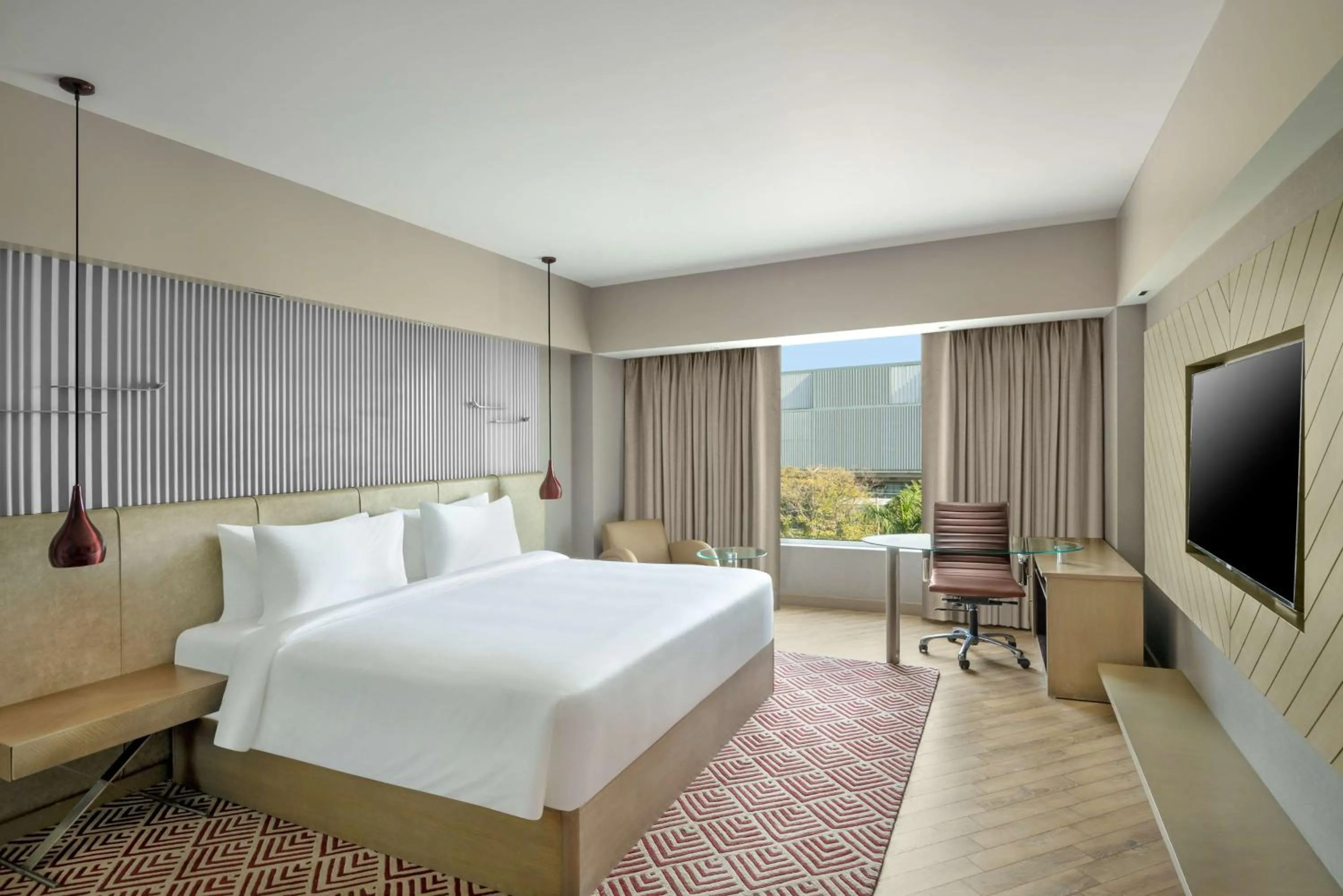 Bedroom, Bed in Radisson Hotel Sector 29 Gurugram