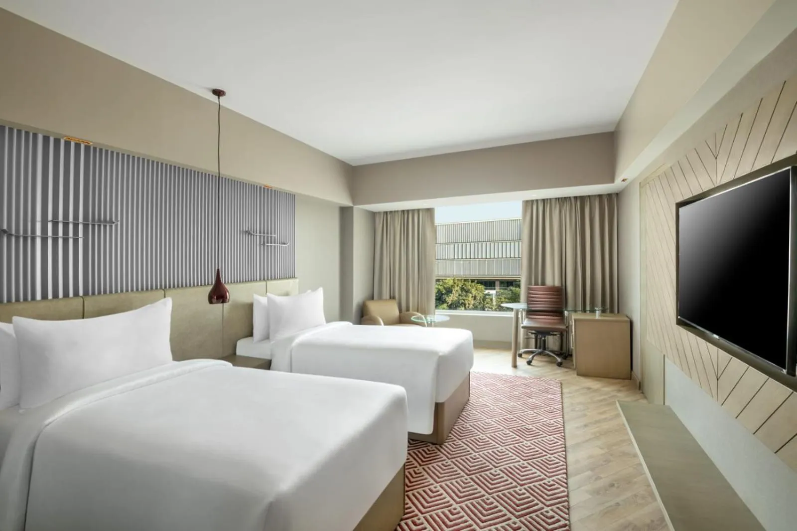 Bedroom, Bed in Radisson Hotel Sector 29 Gurugram