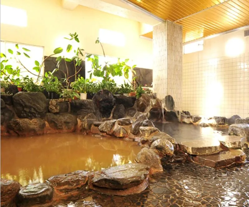 Hot Spring Bath in Suisenkaku