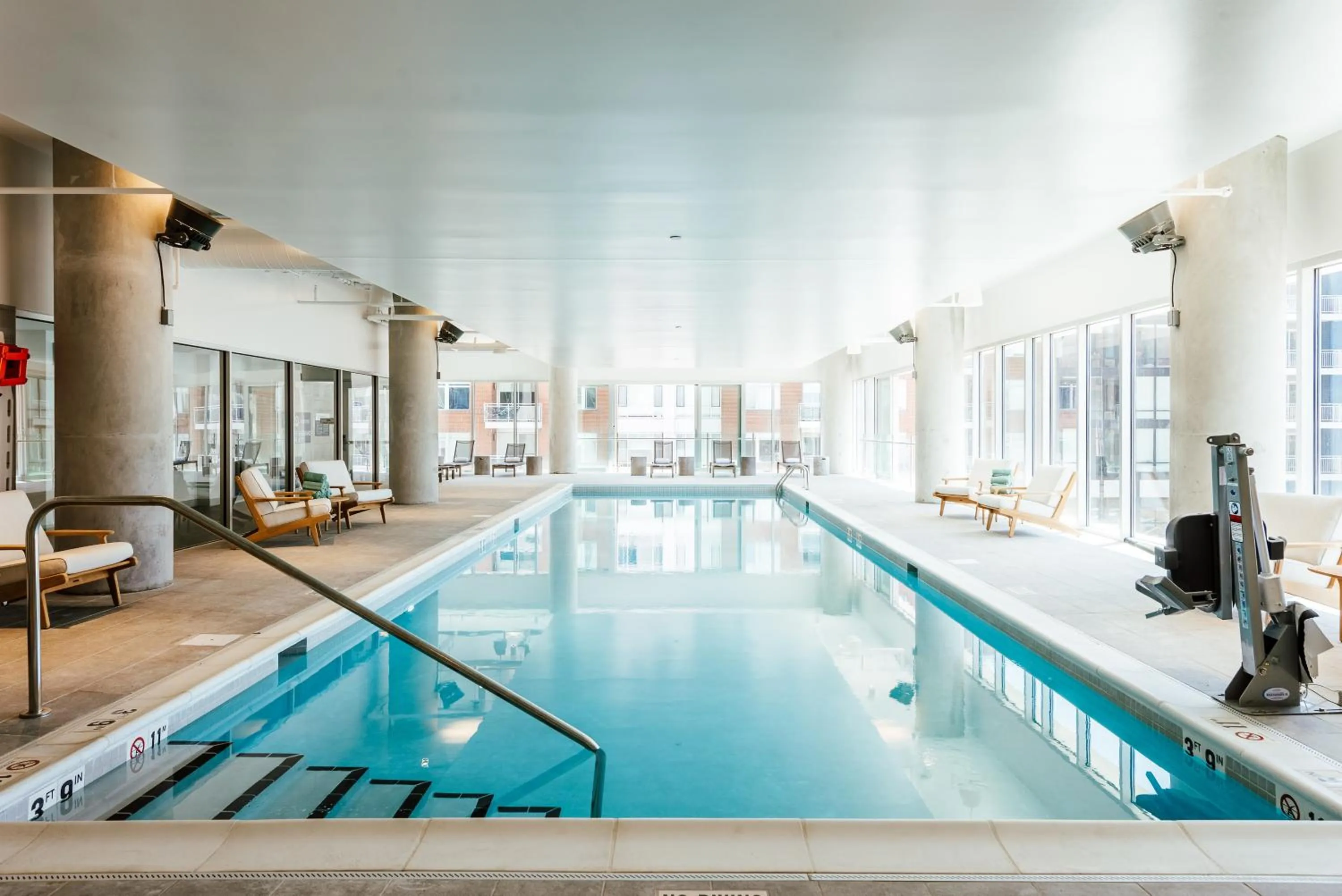 Swimming pool in Hilton Garden Inn Denver Union Station