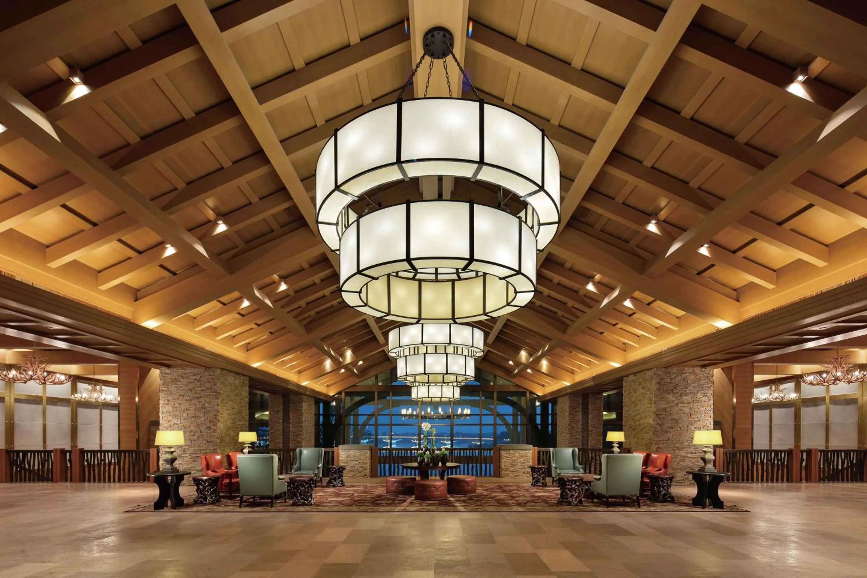 Lobby or reception in Hilton Wenan