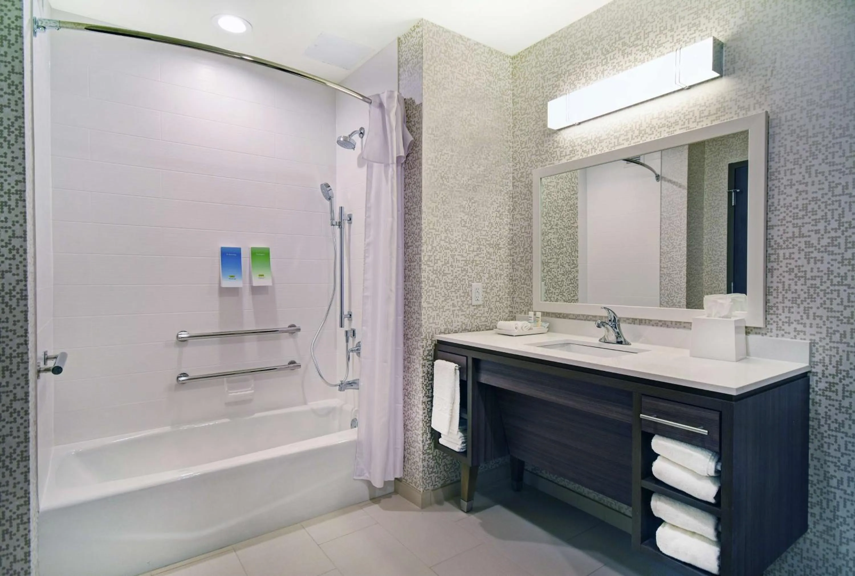 Bathroom in Home2 Suites By Hilton Beloit