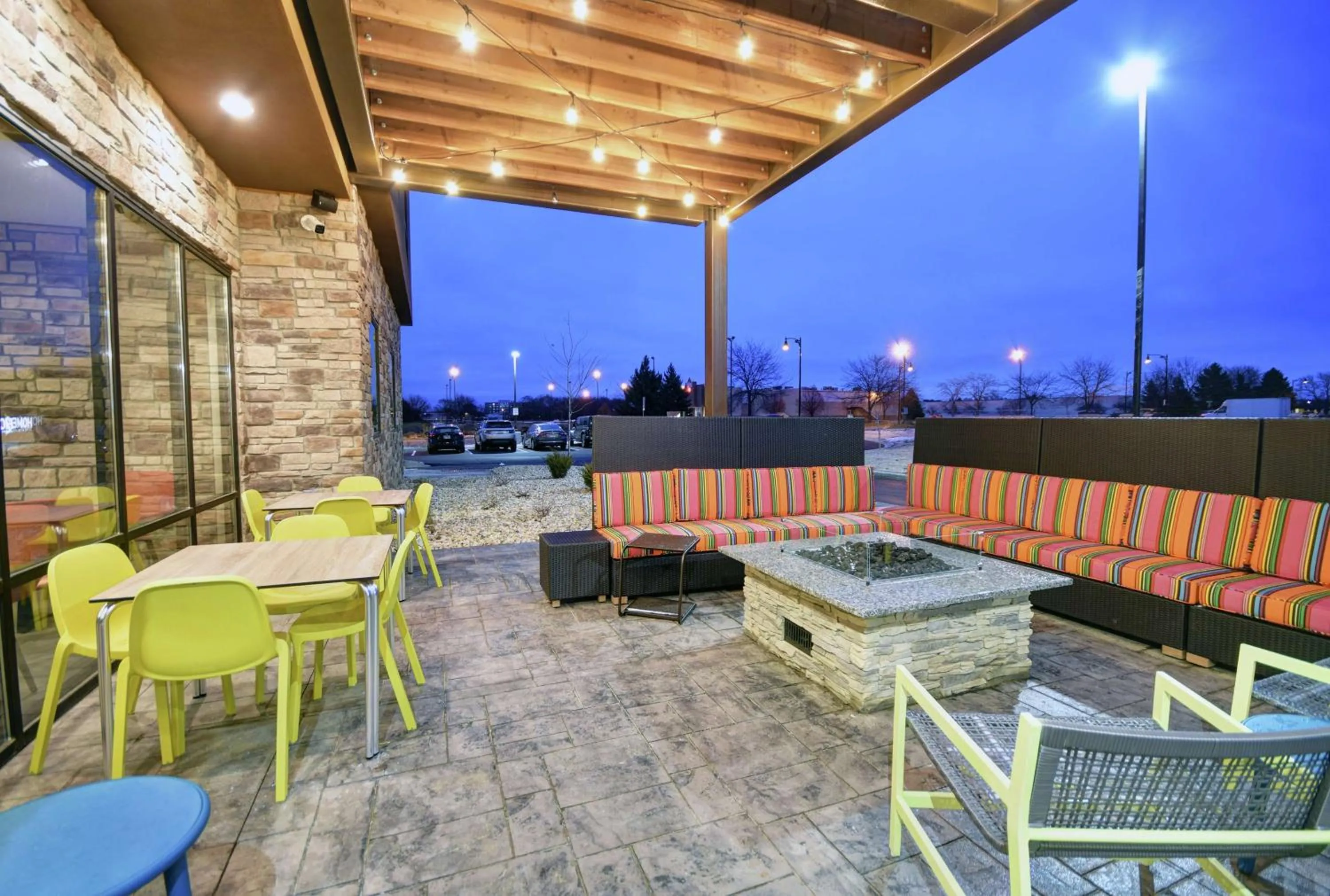 Patio in Home2 Suites By Hilton Beloit