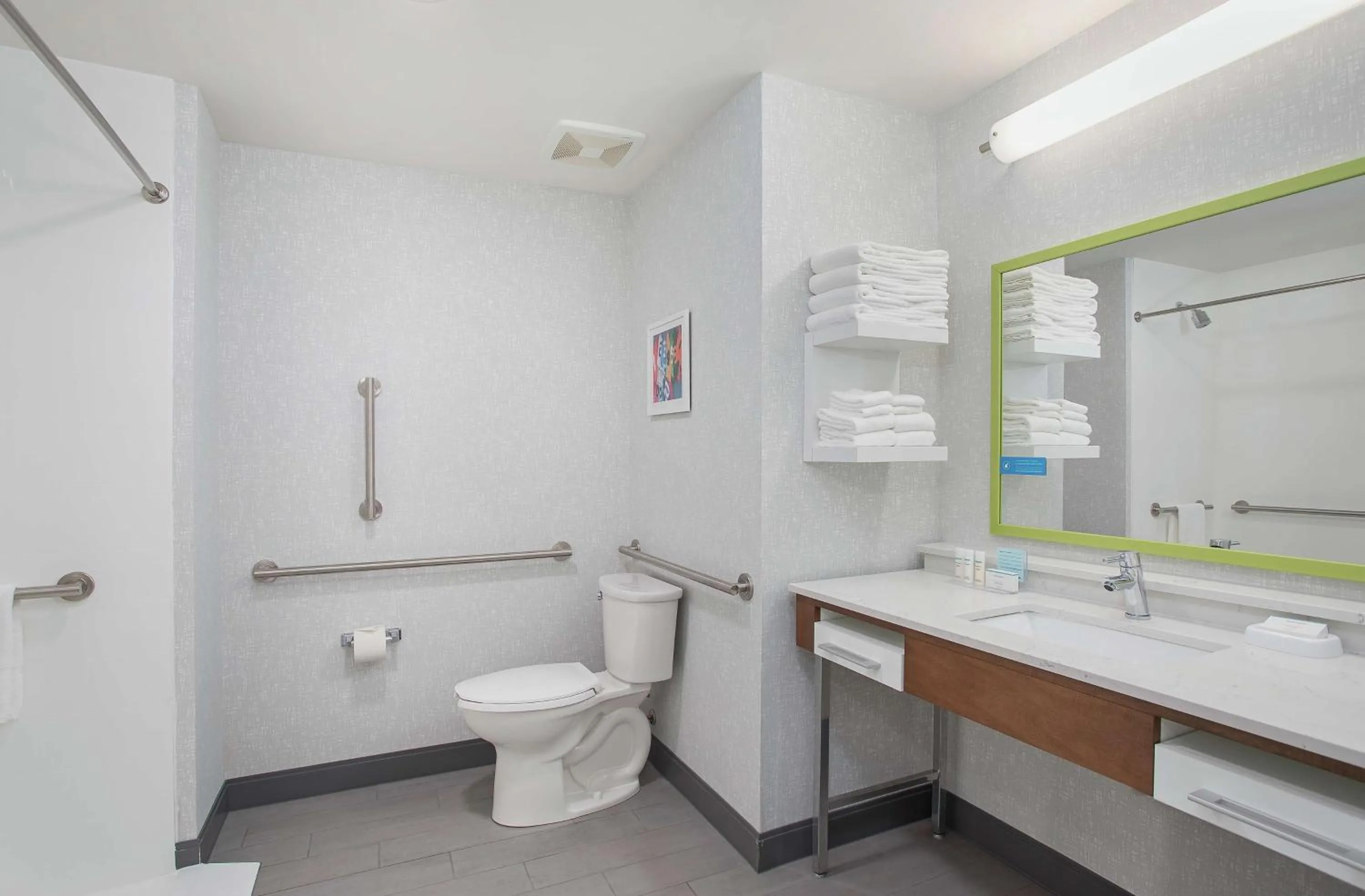 Bathroom in Hampton Inn Simpsonville