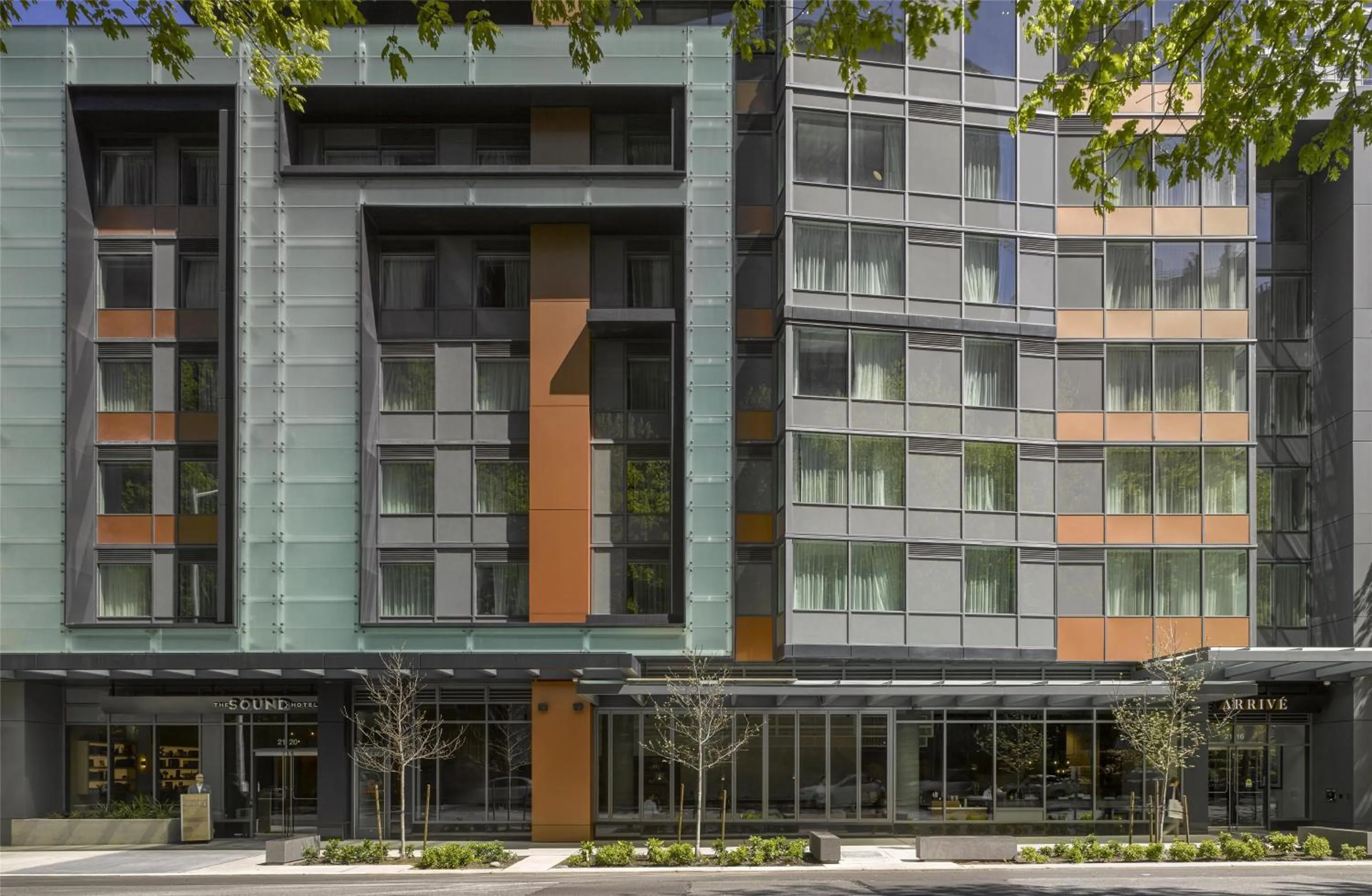 Property building in The Sound Hotel Seattle Belltown, Tapestry Collection