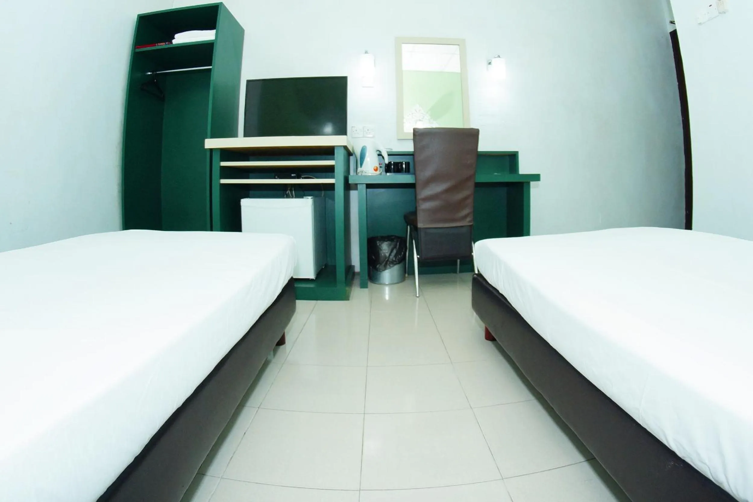 Bed in Dowifi Hotel -Self Service Kiosk