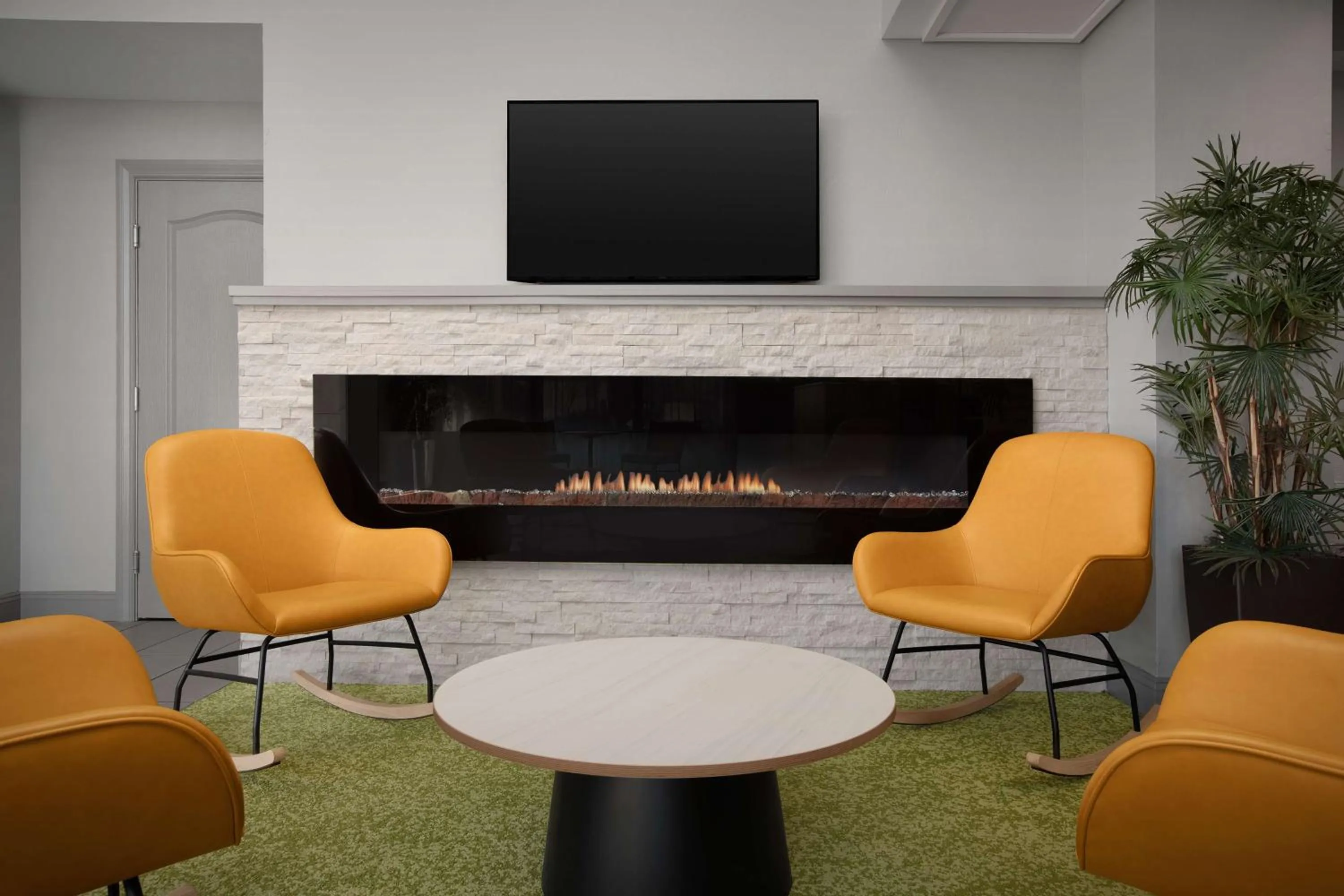 Lobby or reception in La Quinta by Wyndham San Jose Airport