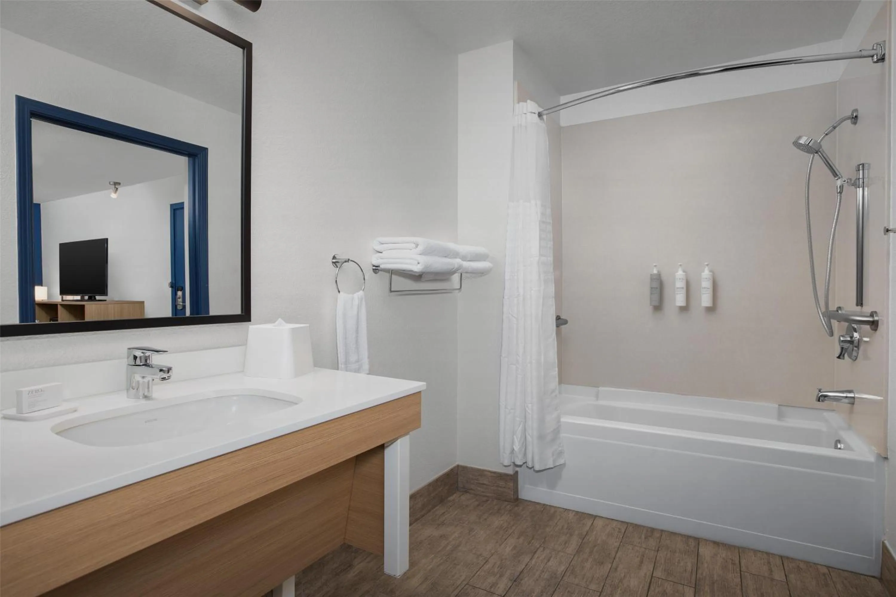 Bathroom in Spark by Hilton San Jose Airport