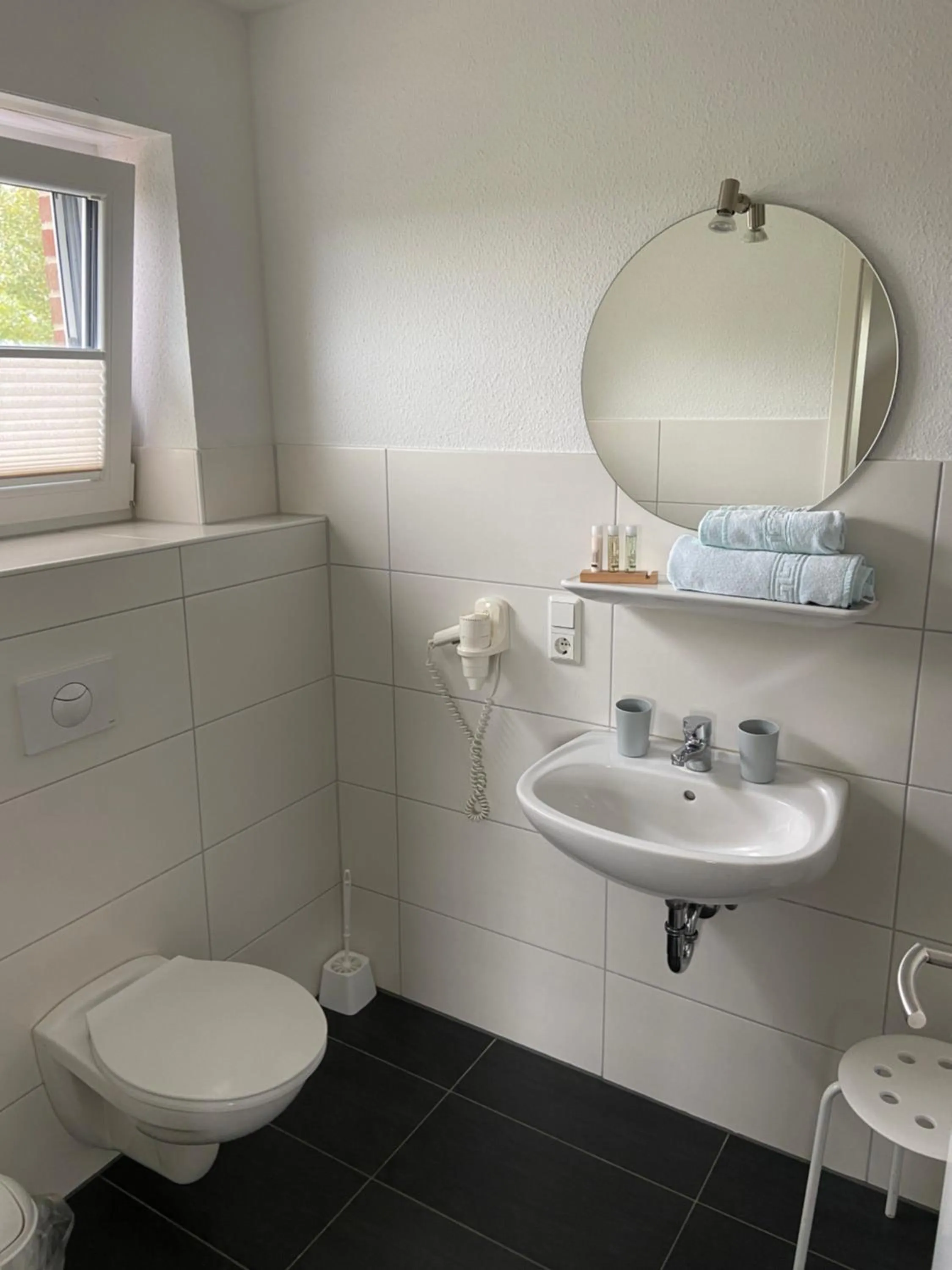 Toilet in Hotel Zum Großen Krug