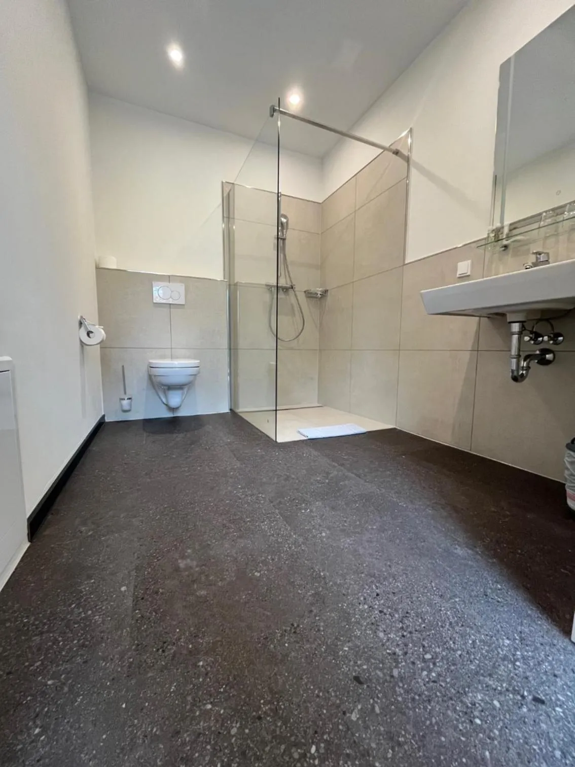 Bathroom in Hotel Zum Großen Krug