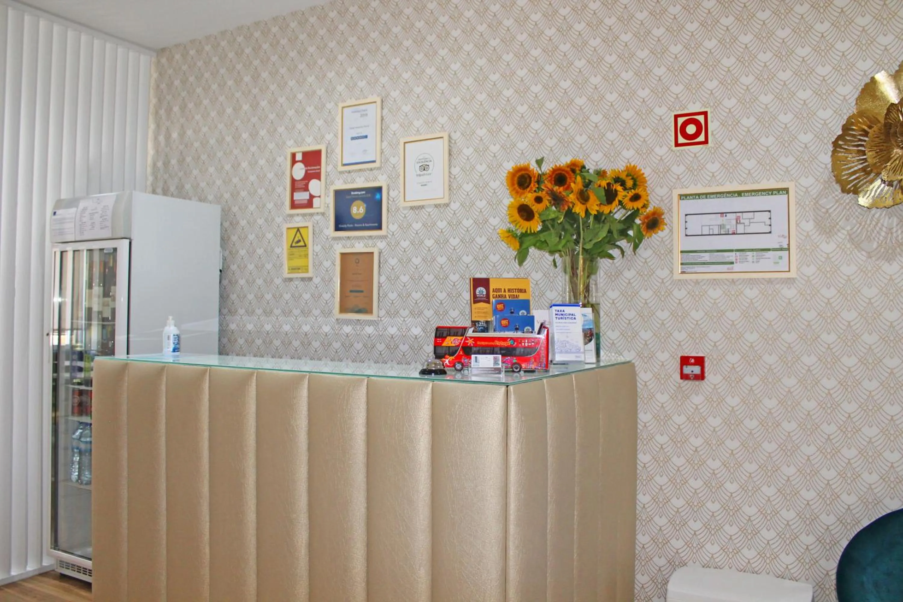 Lobby or reception in Vivacity Porto - Rooms & Apartments