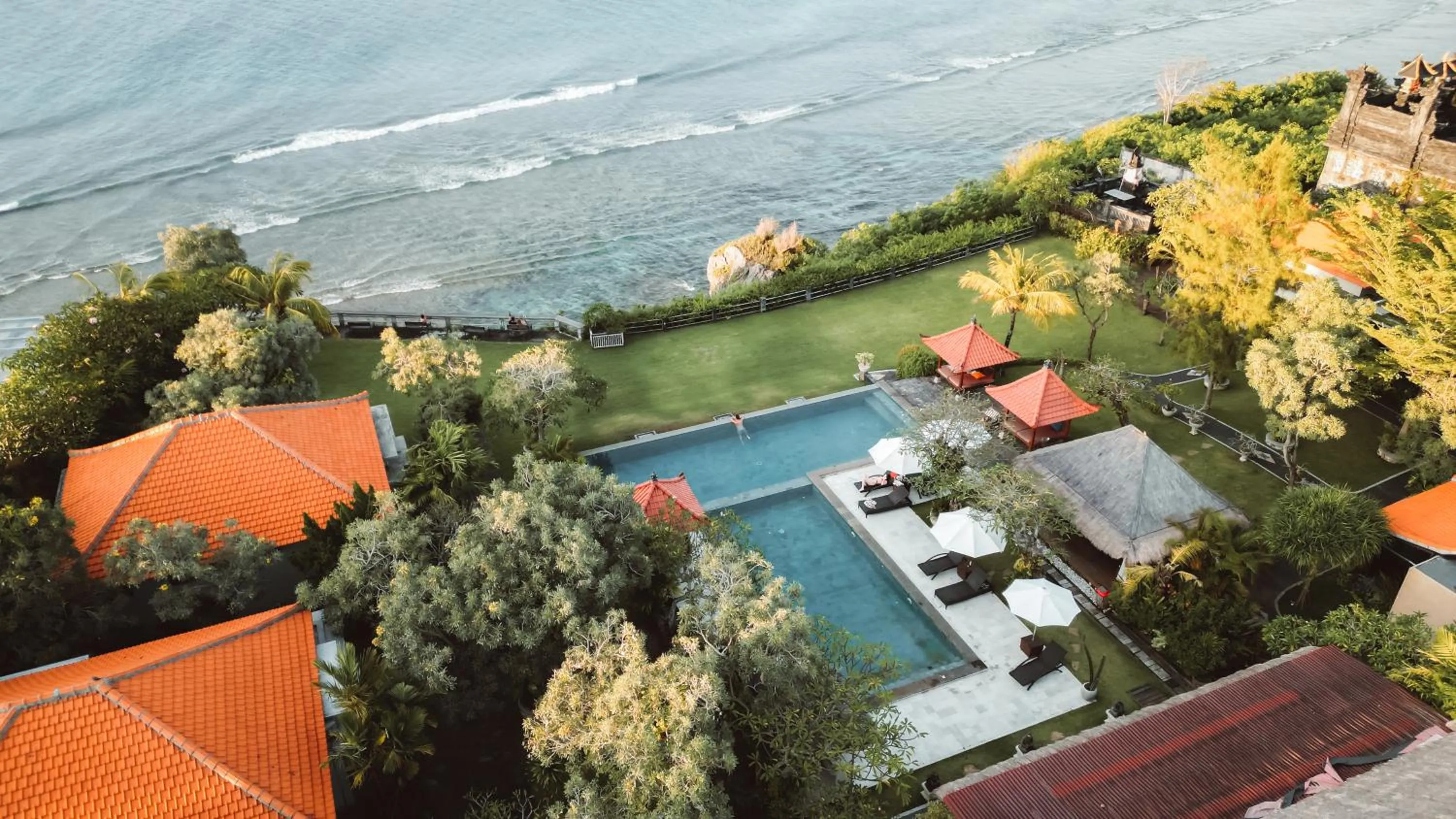 Natural landscape in Uluwatu Cottages