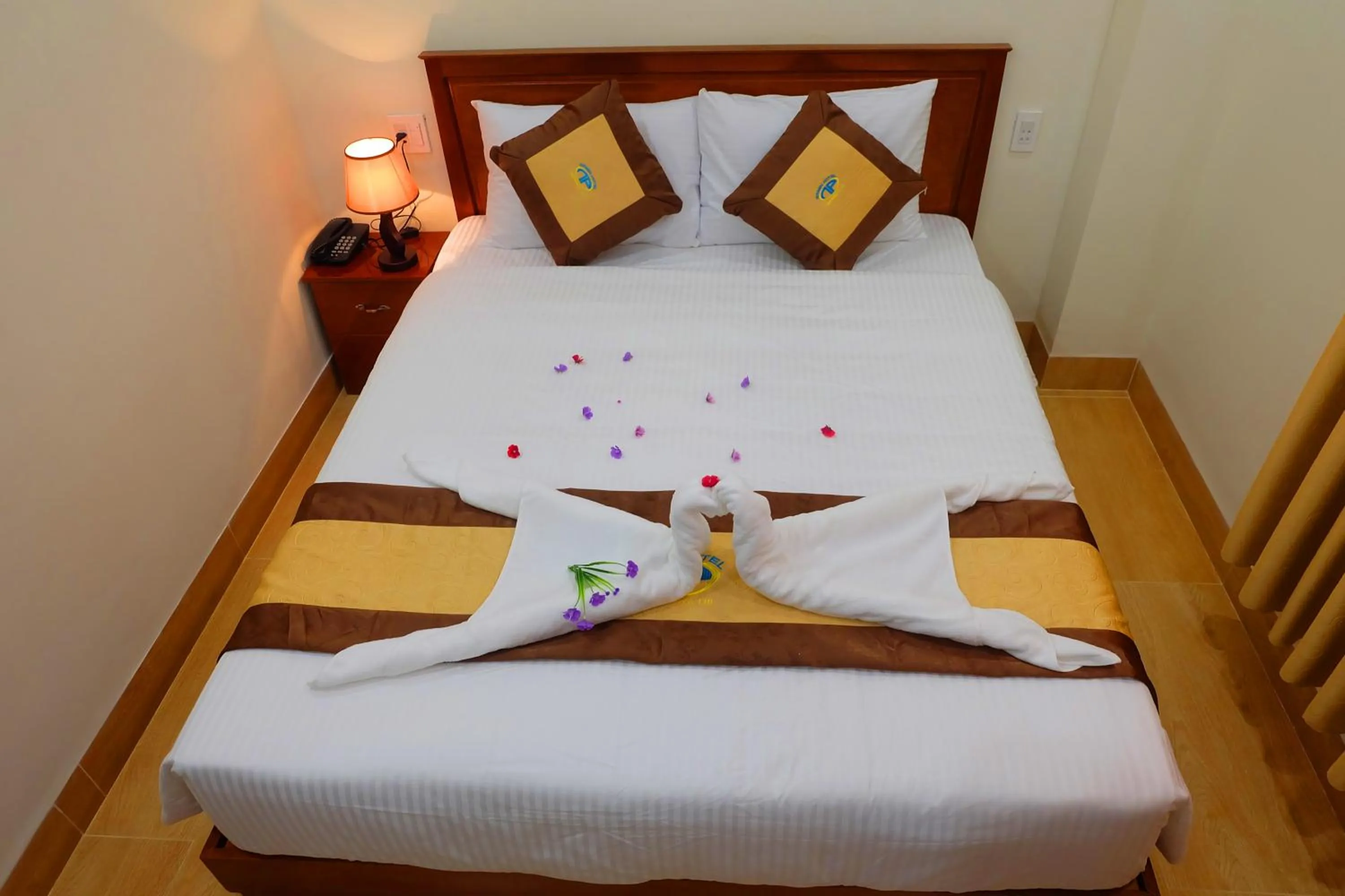 Bed in Green Hotel Quy Nhơn