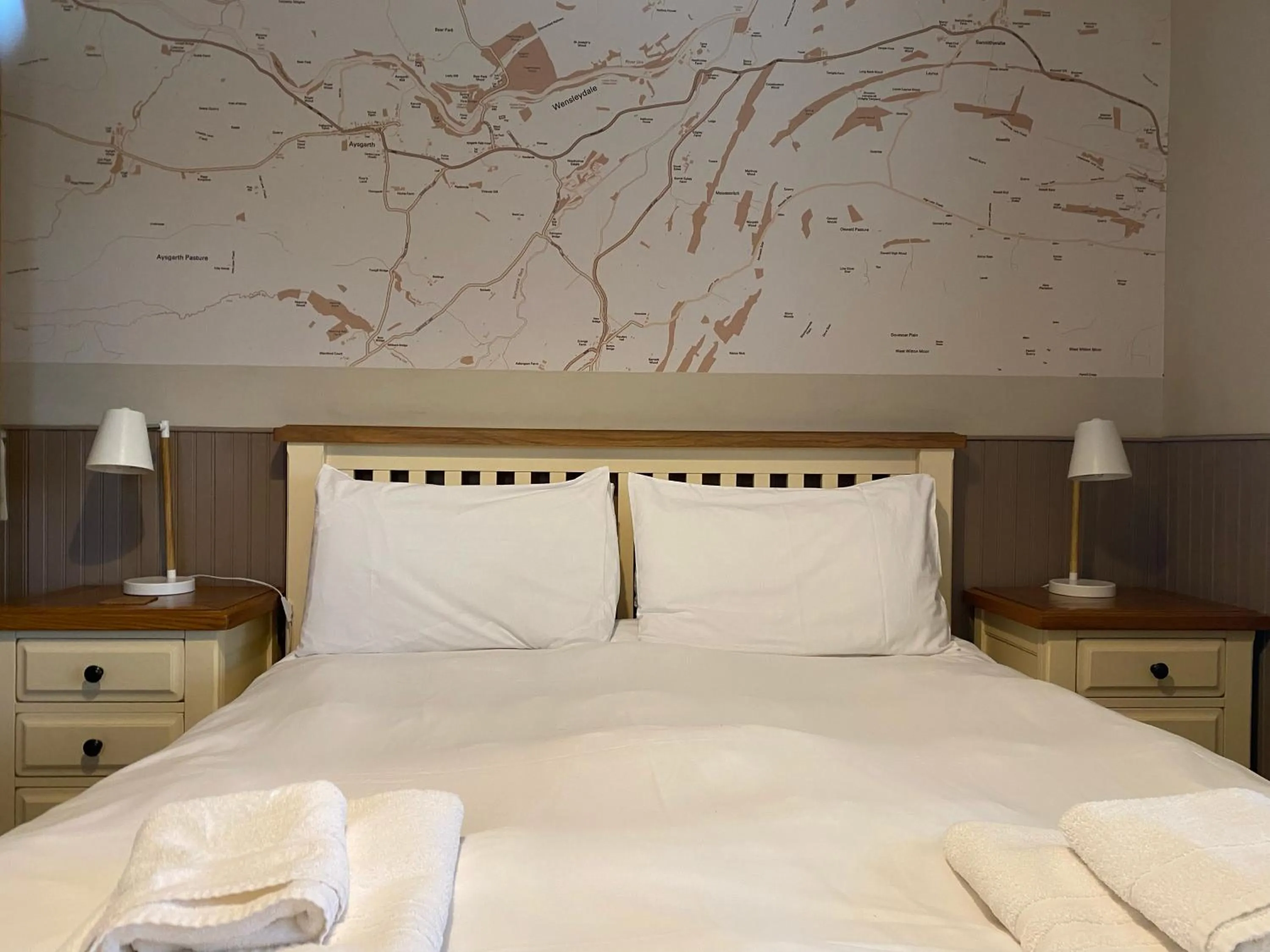 Bed in Aysgarth Falls Hotel & Restaurant