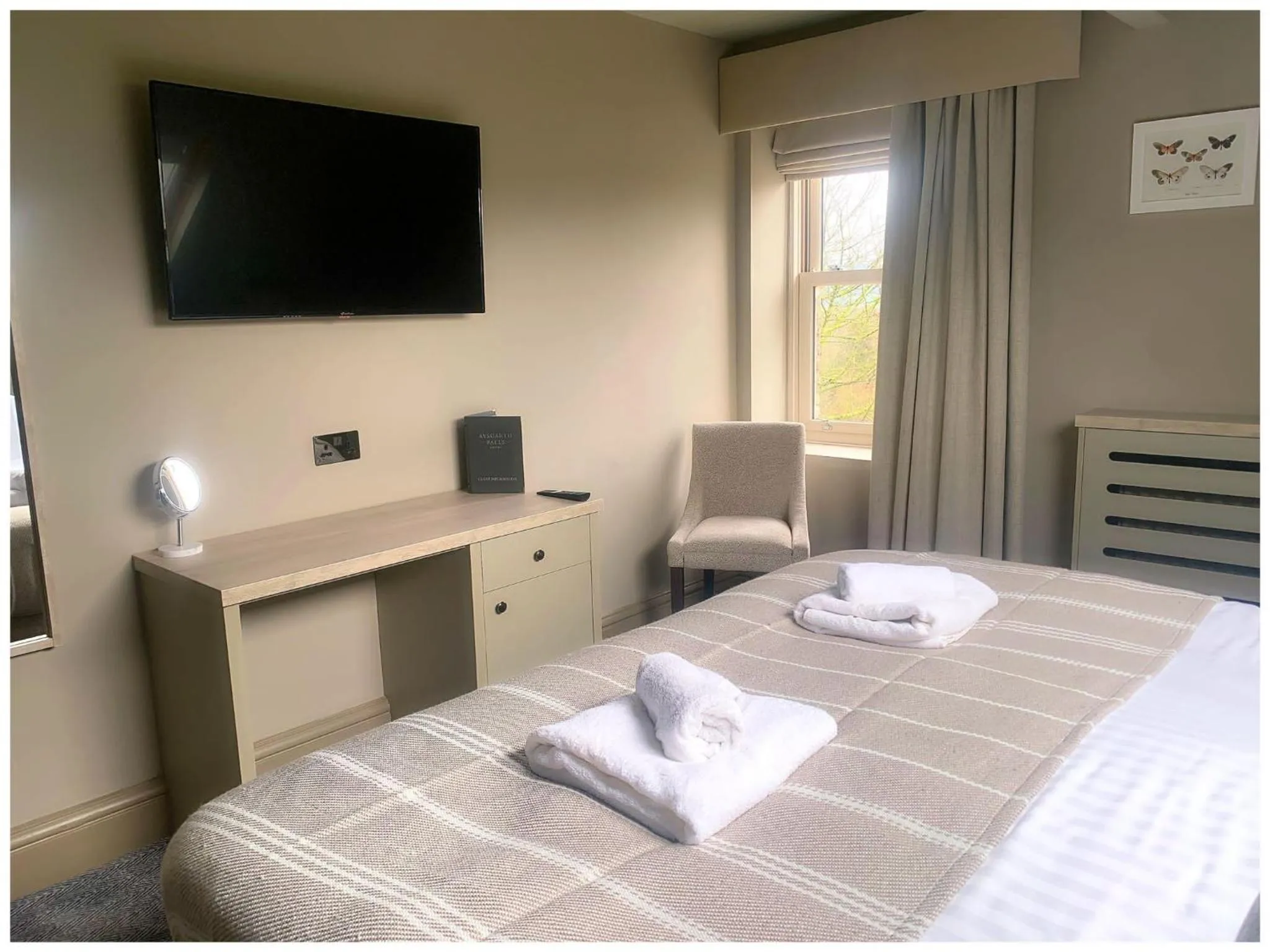 Bed in Aysgarth Falls Hotel & Restaurant