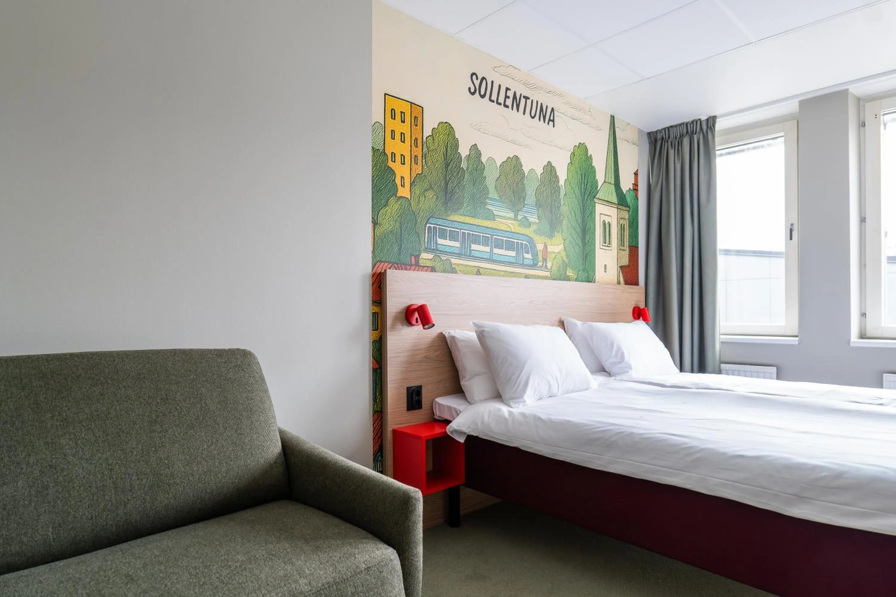 Bed in Good Morning Sollentuna