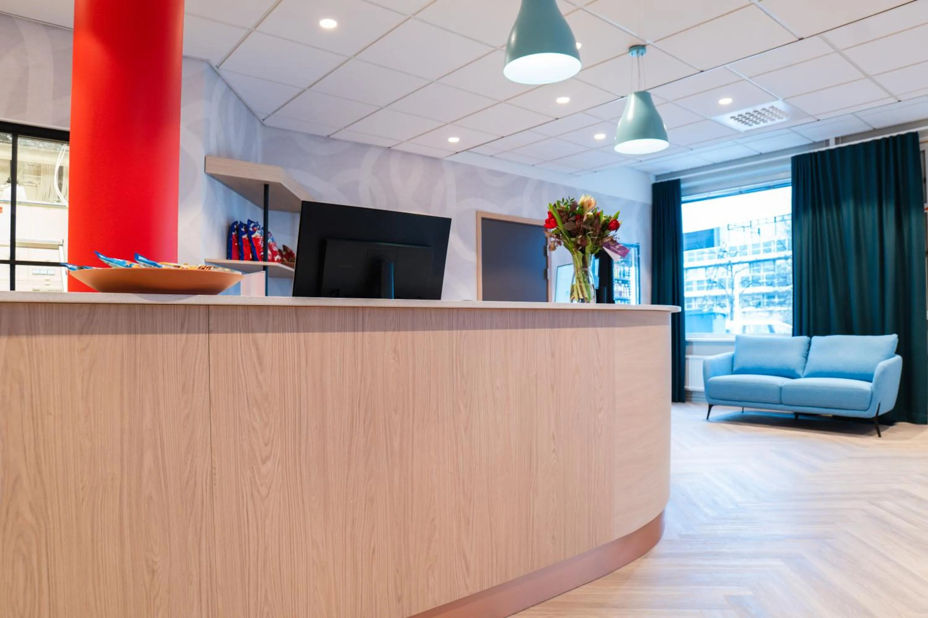 Lobby or reception in Good Morning Sollentuna