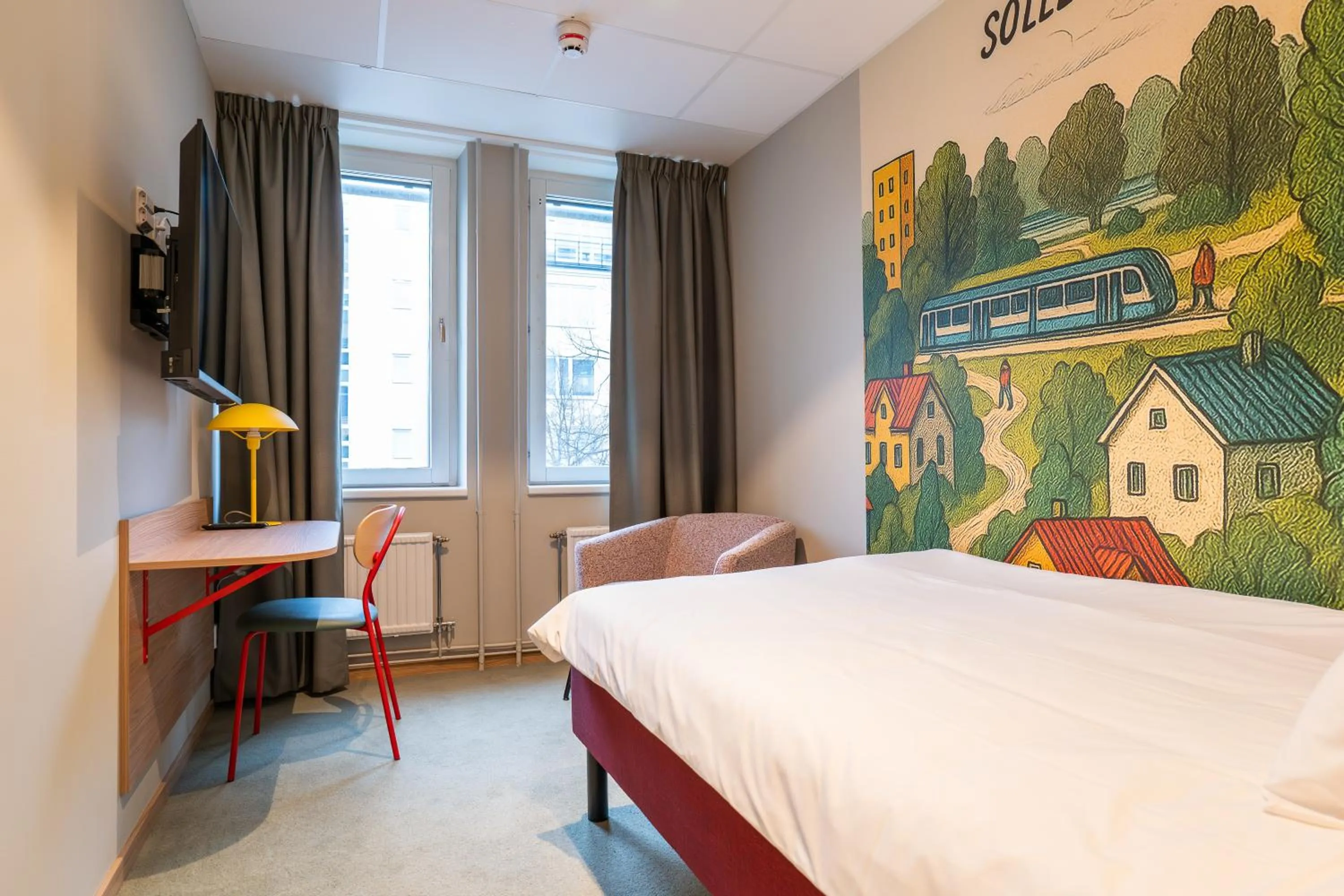 Photo of the whole room, Bed in Good Morning Sollentuna