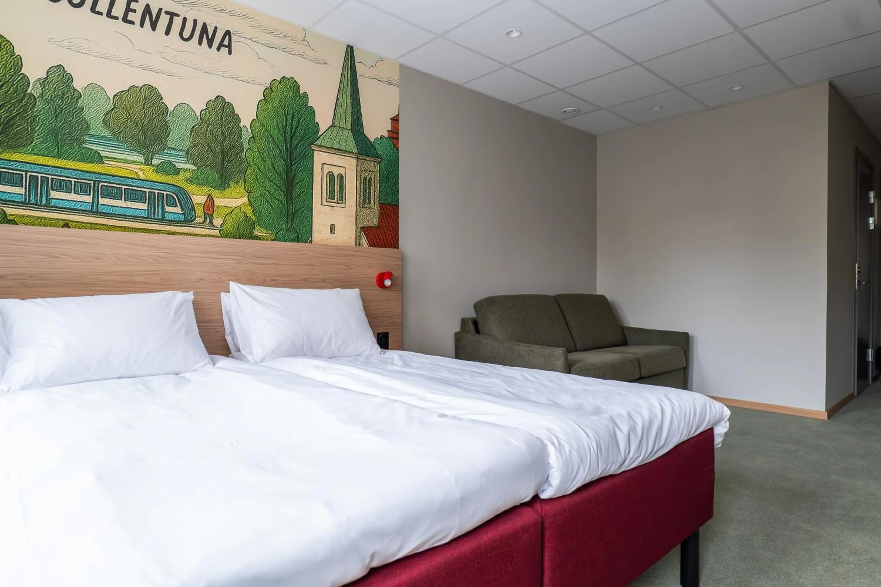 Bed in Good Morning Sollentuna