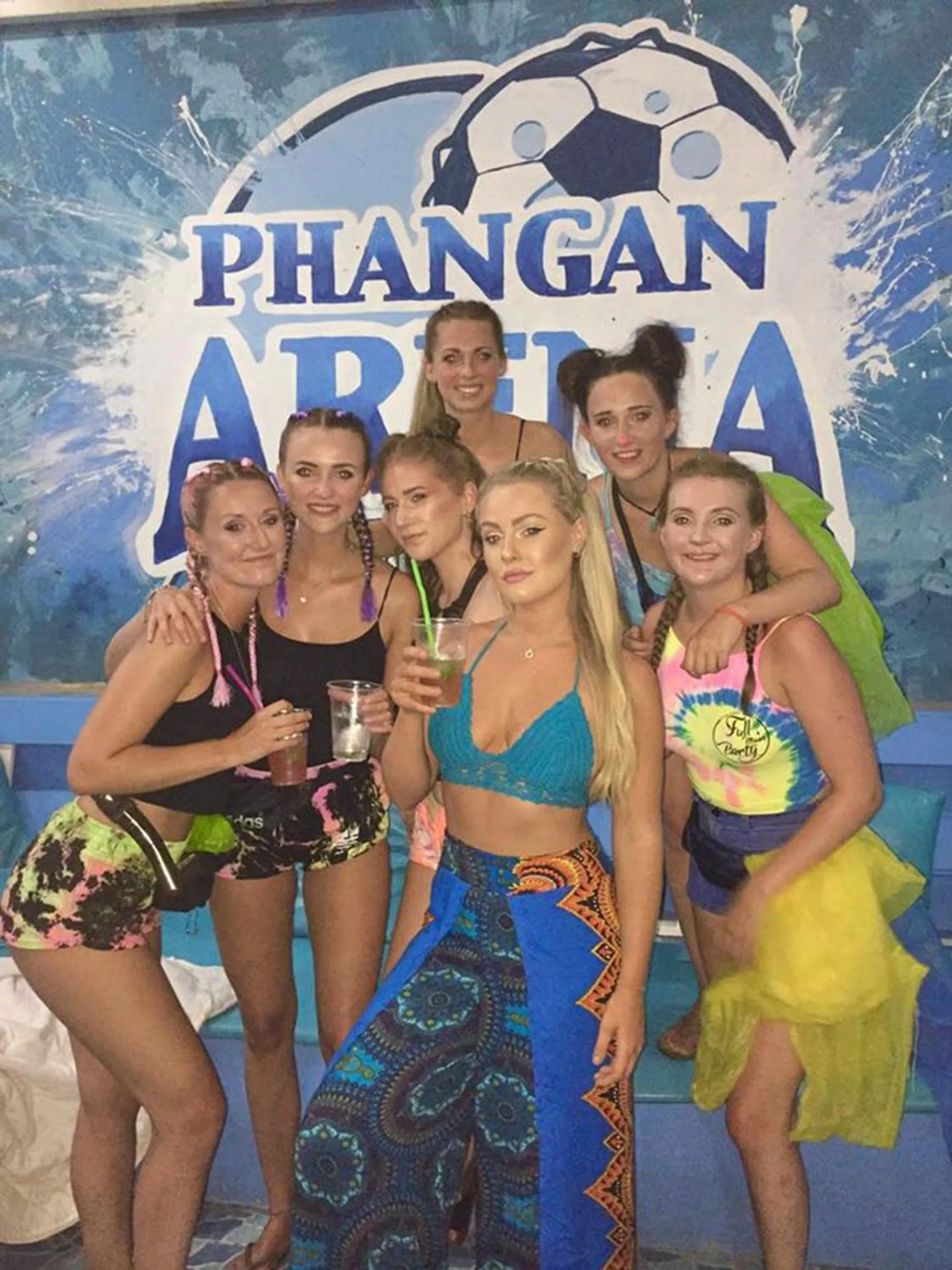 People in Phangan Arena Hostel