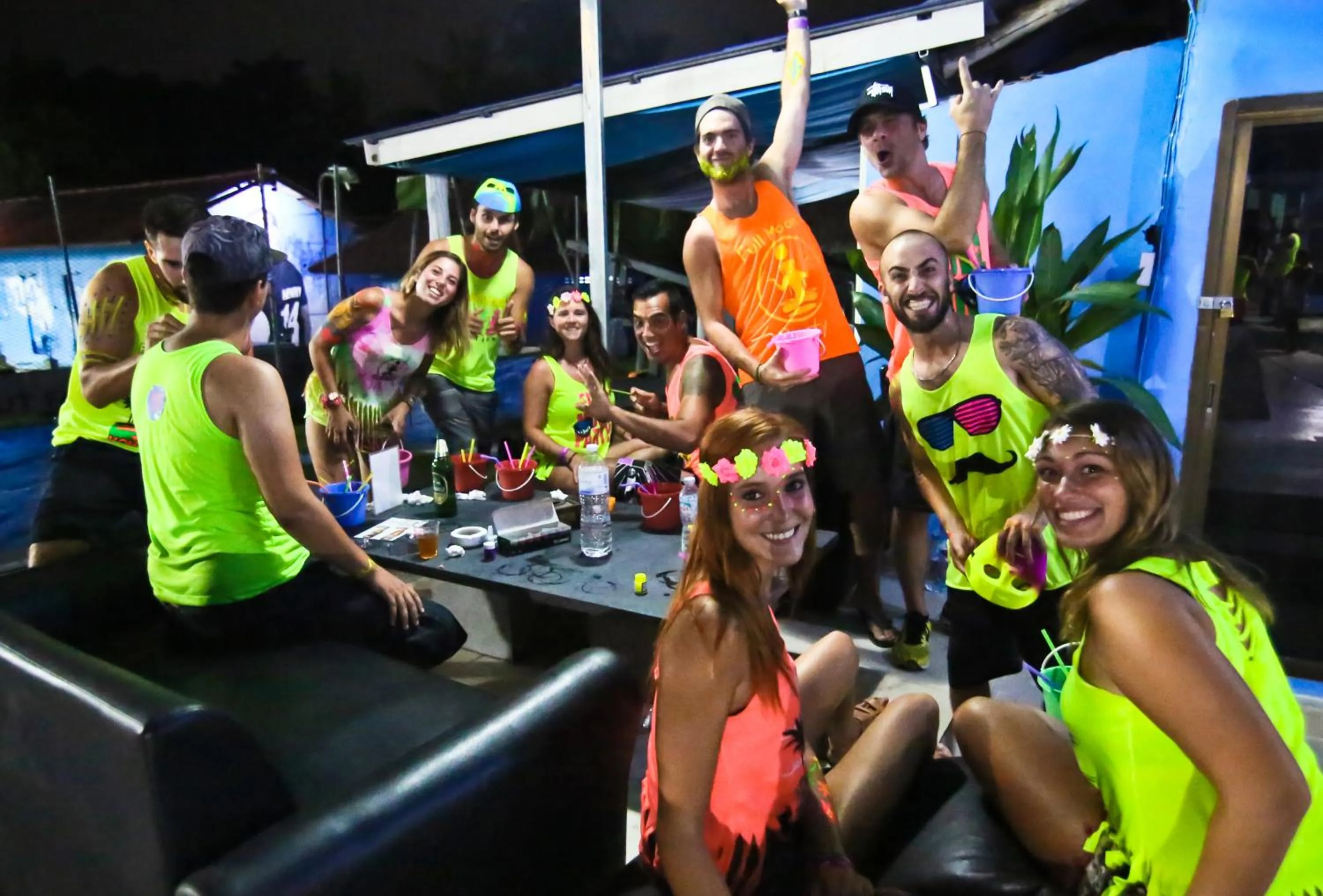 Property building in Phangan Arena Hostel