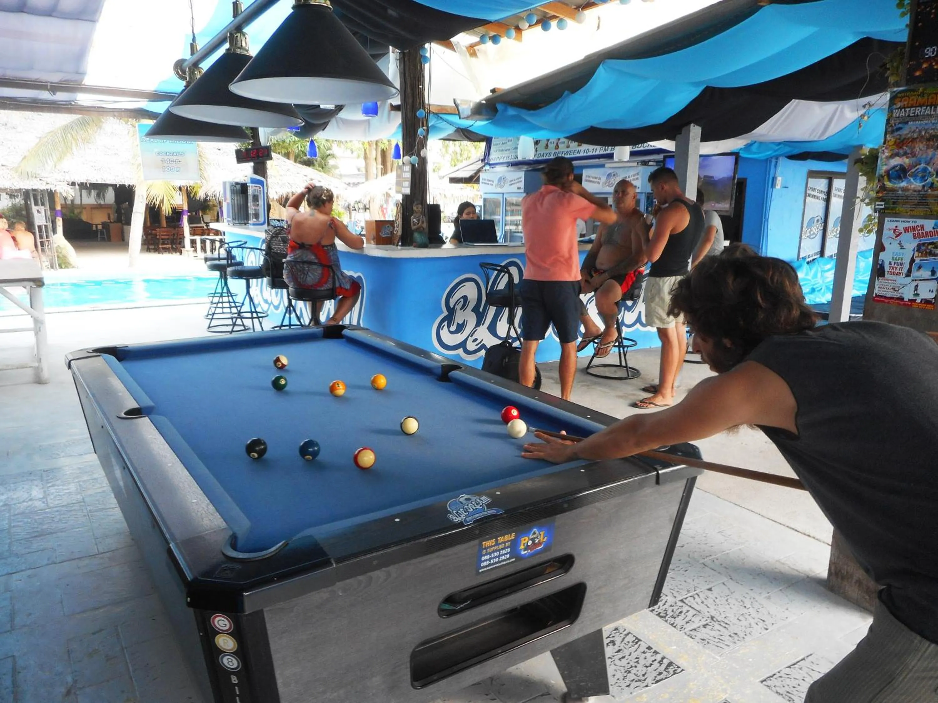People in Phangan Arena Hostel