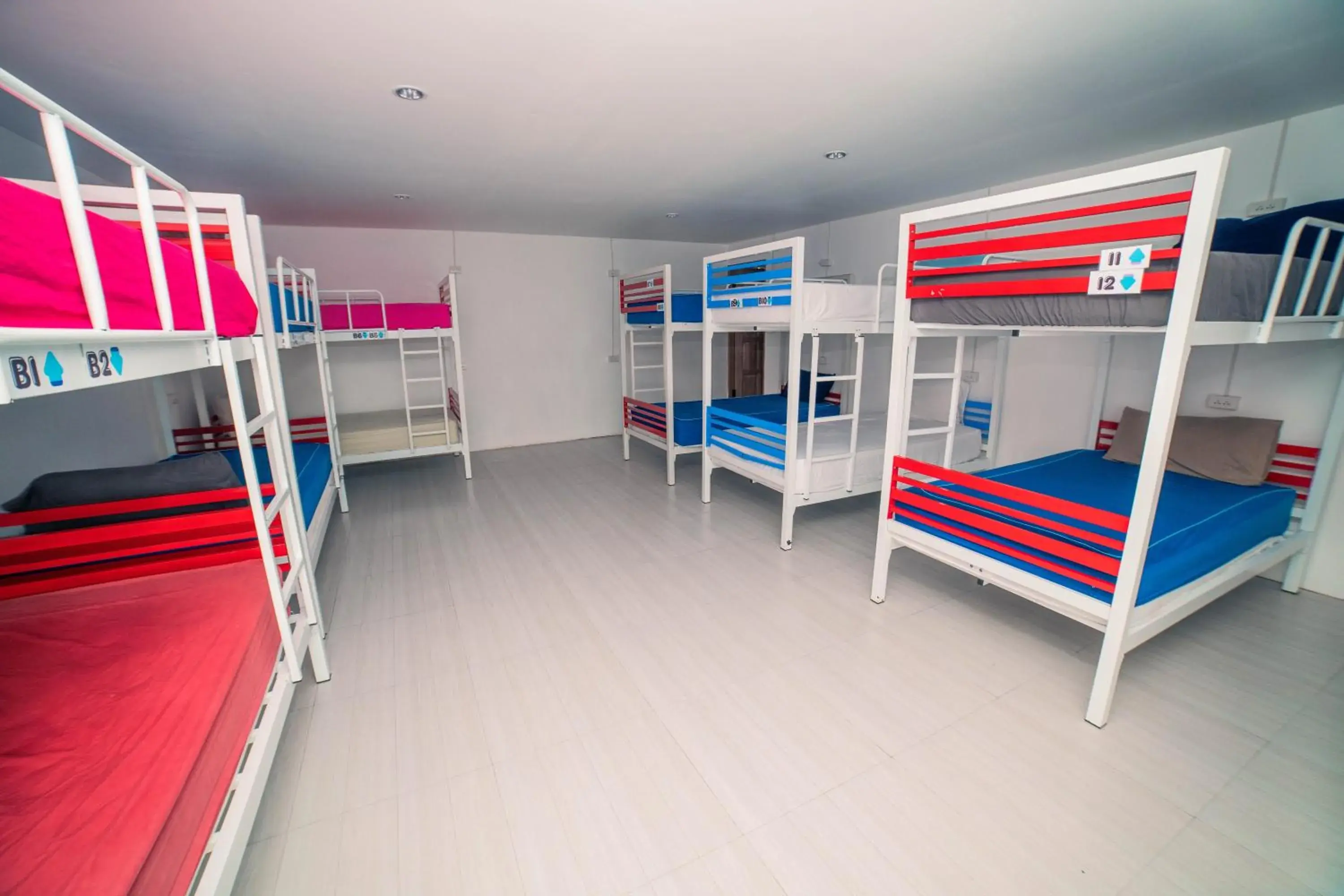 Bed in 8-Bed Mixed Dormitory Room in Phangan Arena Hostel Bed in 8-Bed Mixed Dormitory Room in Phangan Arena Hostel