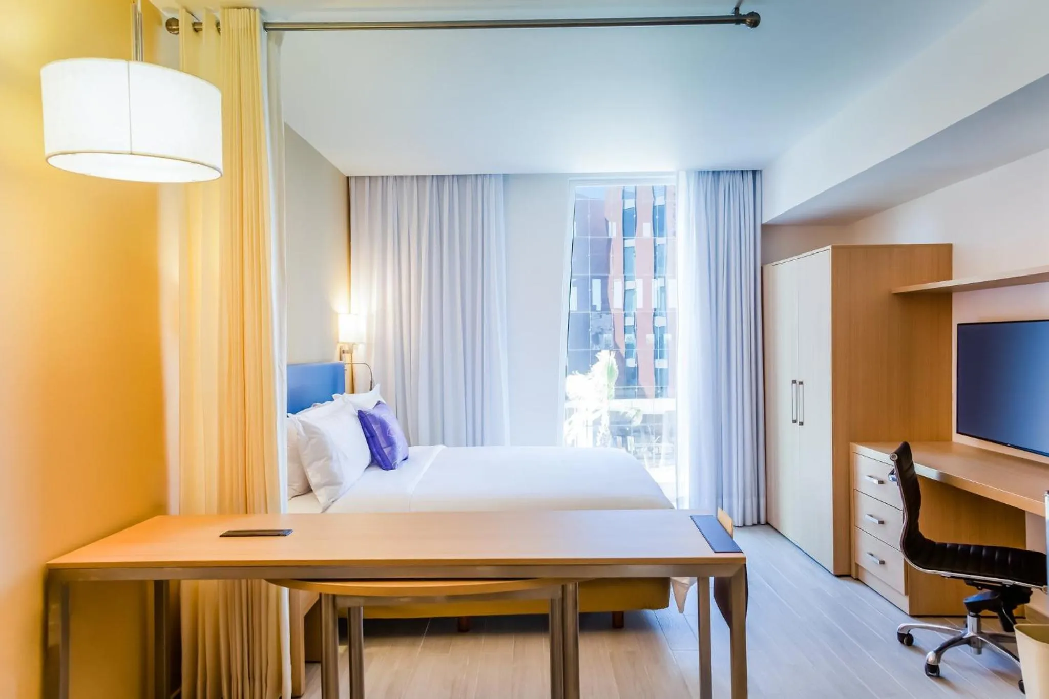 Photo of the whole room, Bed in Fiesta Inn Monterrey la Fe