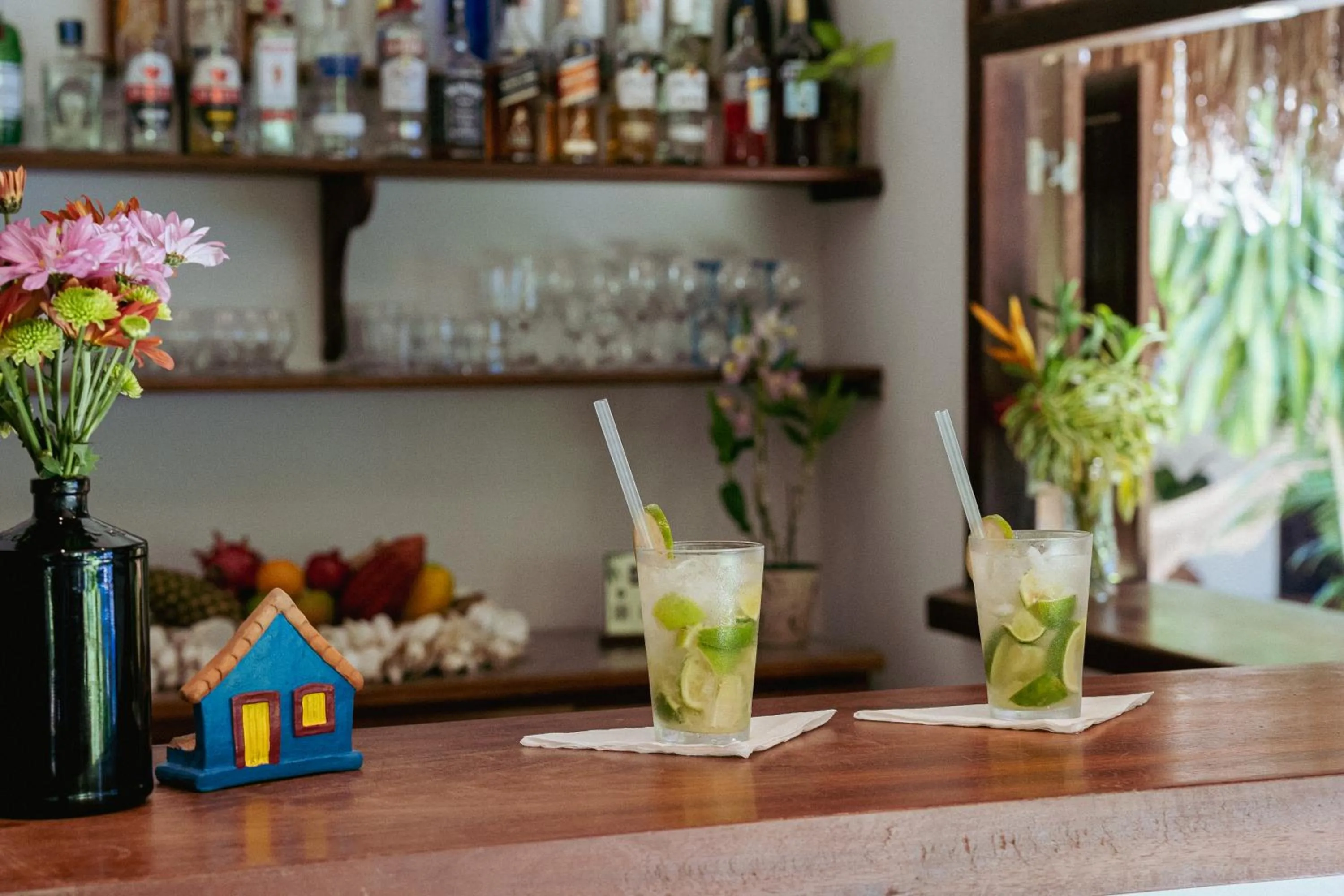 Lounge or bar in Pousada Samambaia