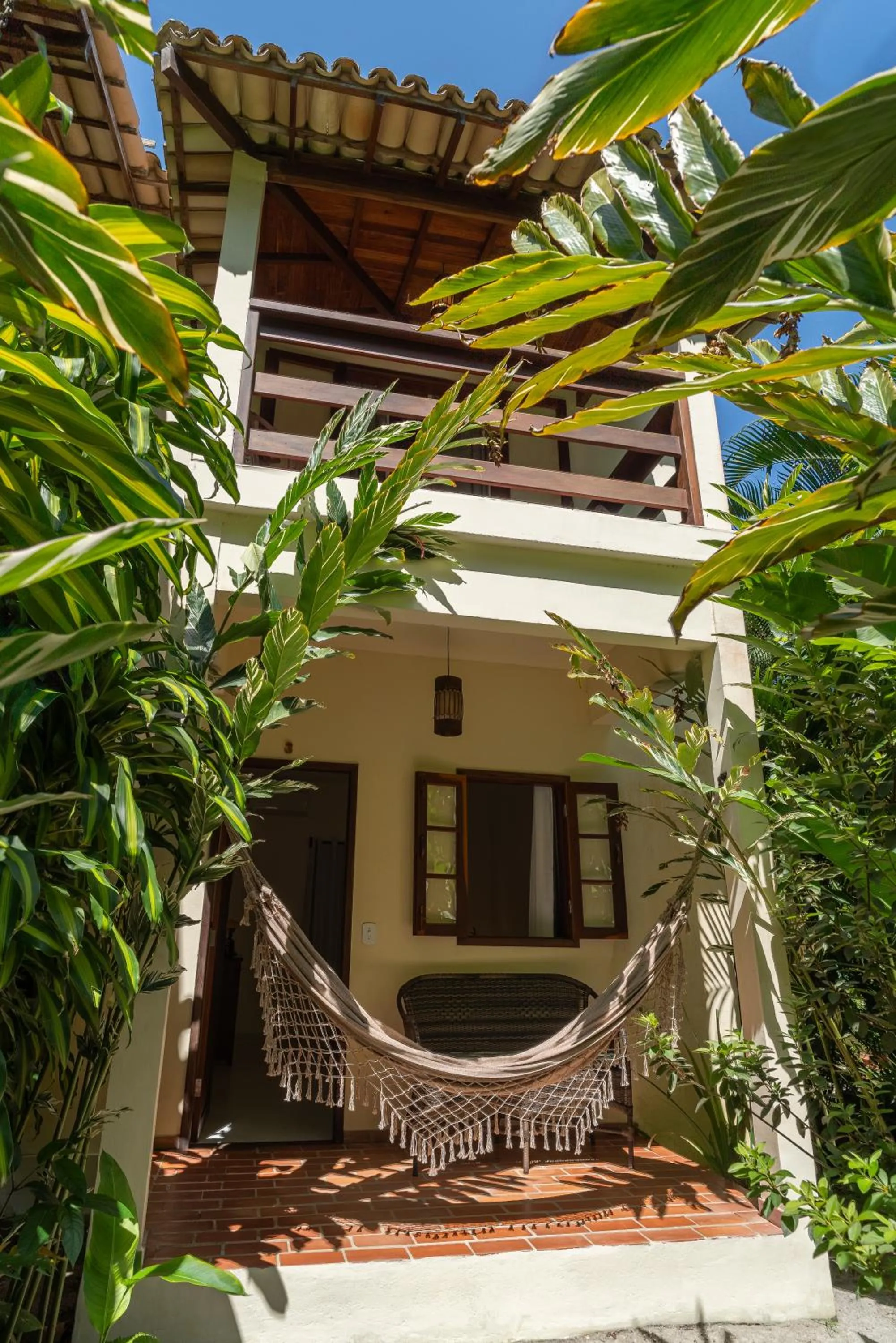 Balcony/Terrace in Pousada Samambaia