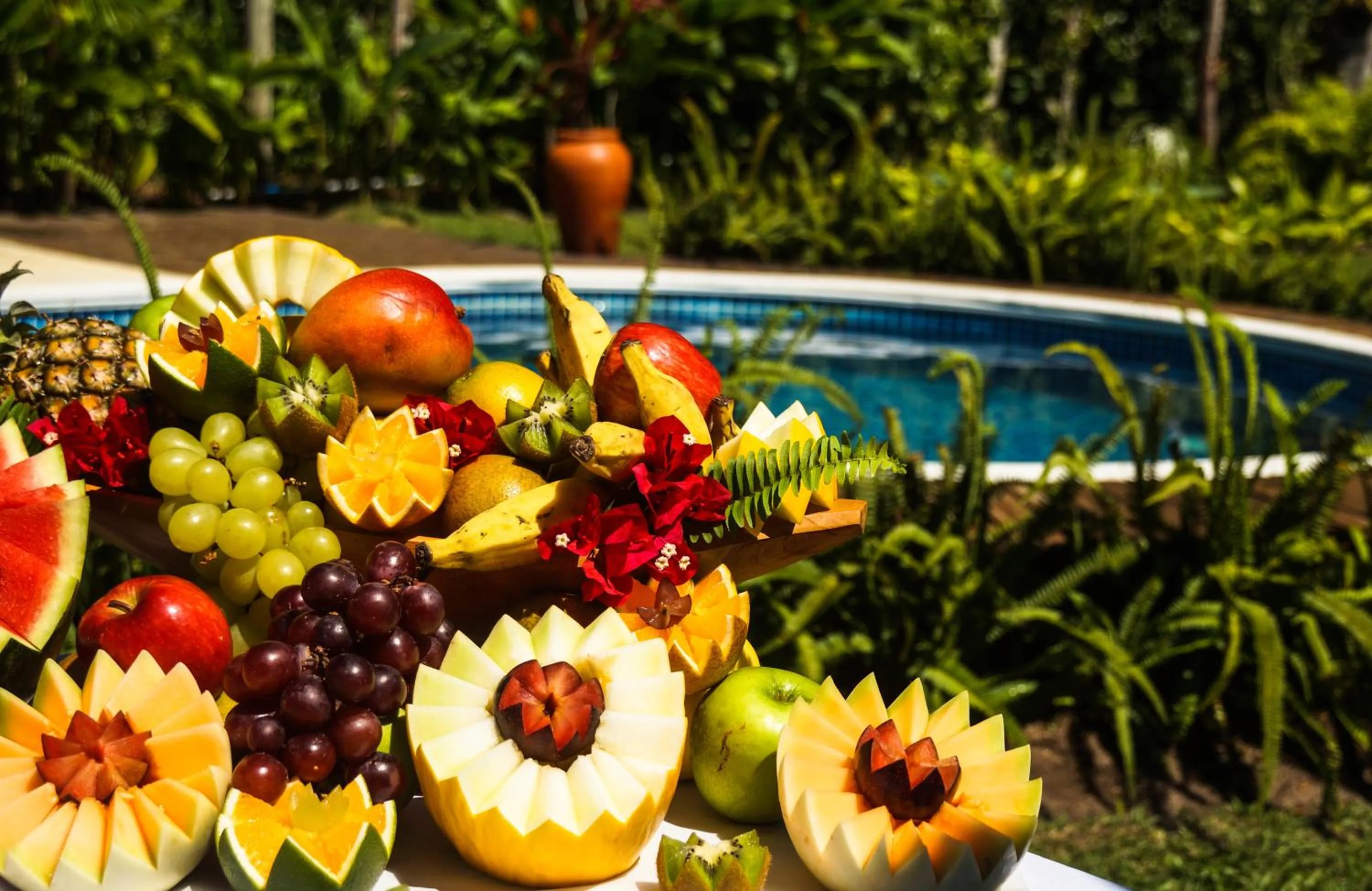 Food close-up in Pousada Samambaia