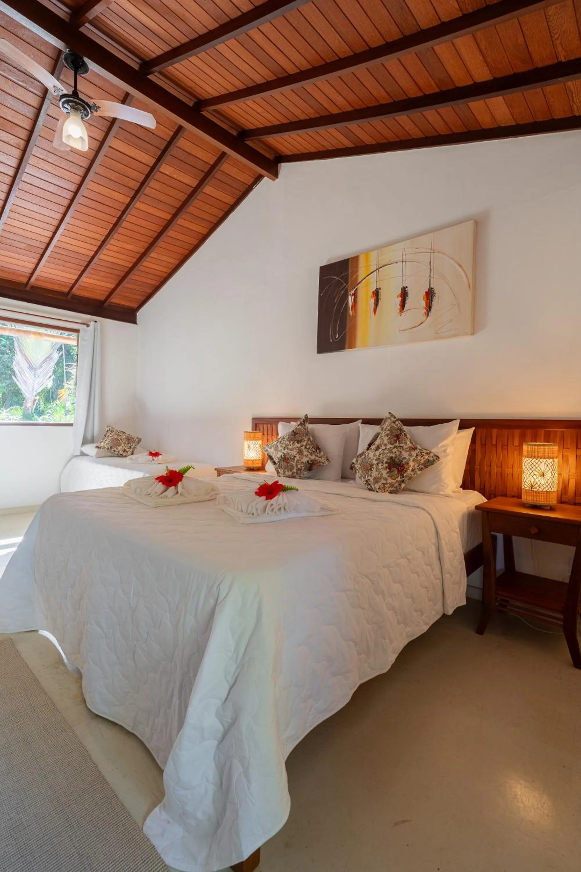 Bedroom, Bed in Pousada Samambaia