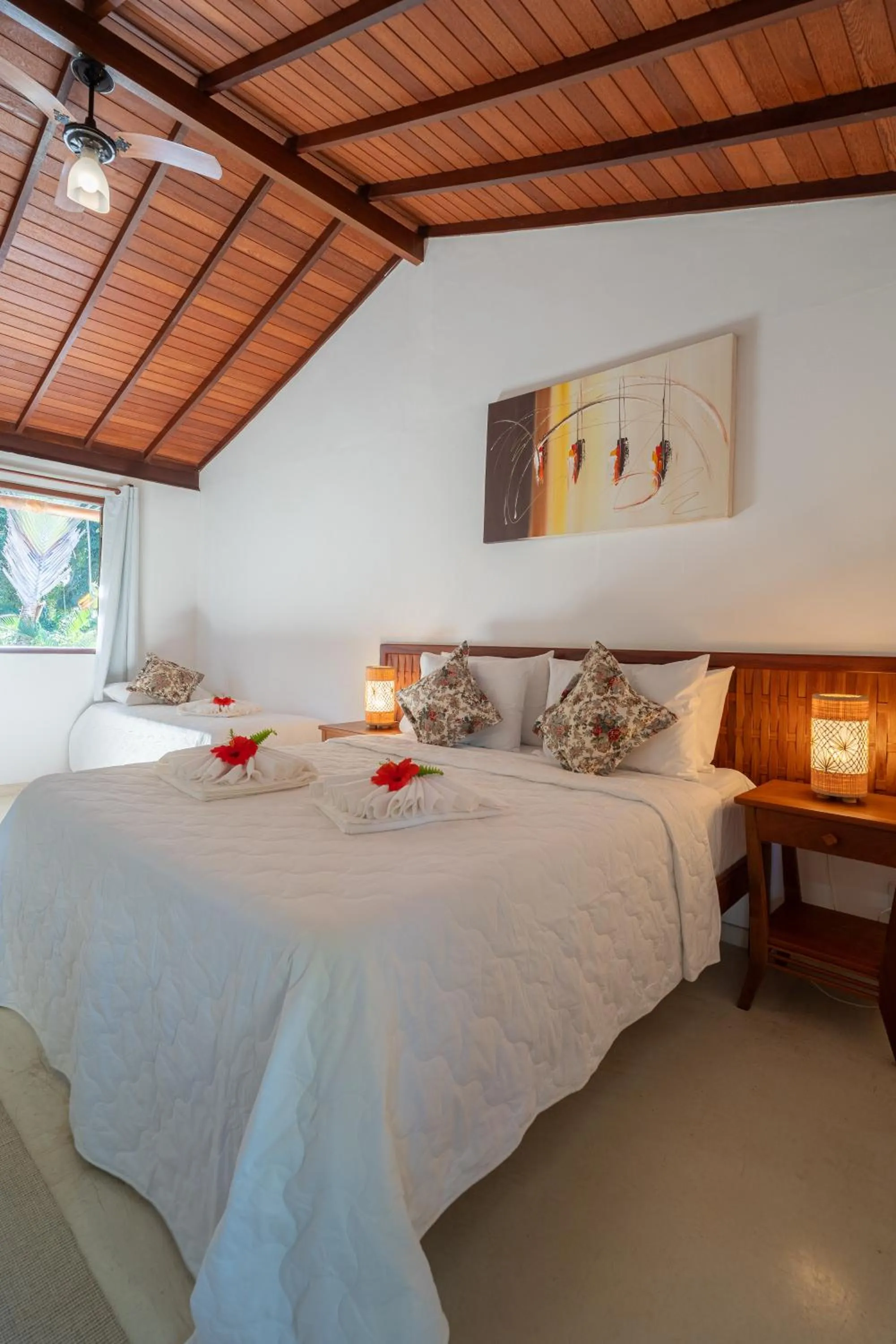 Bedroom, Bed in Pousada Samambaia