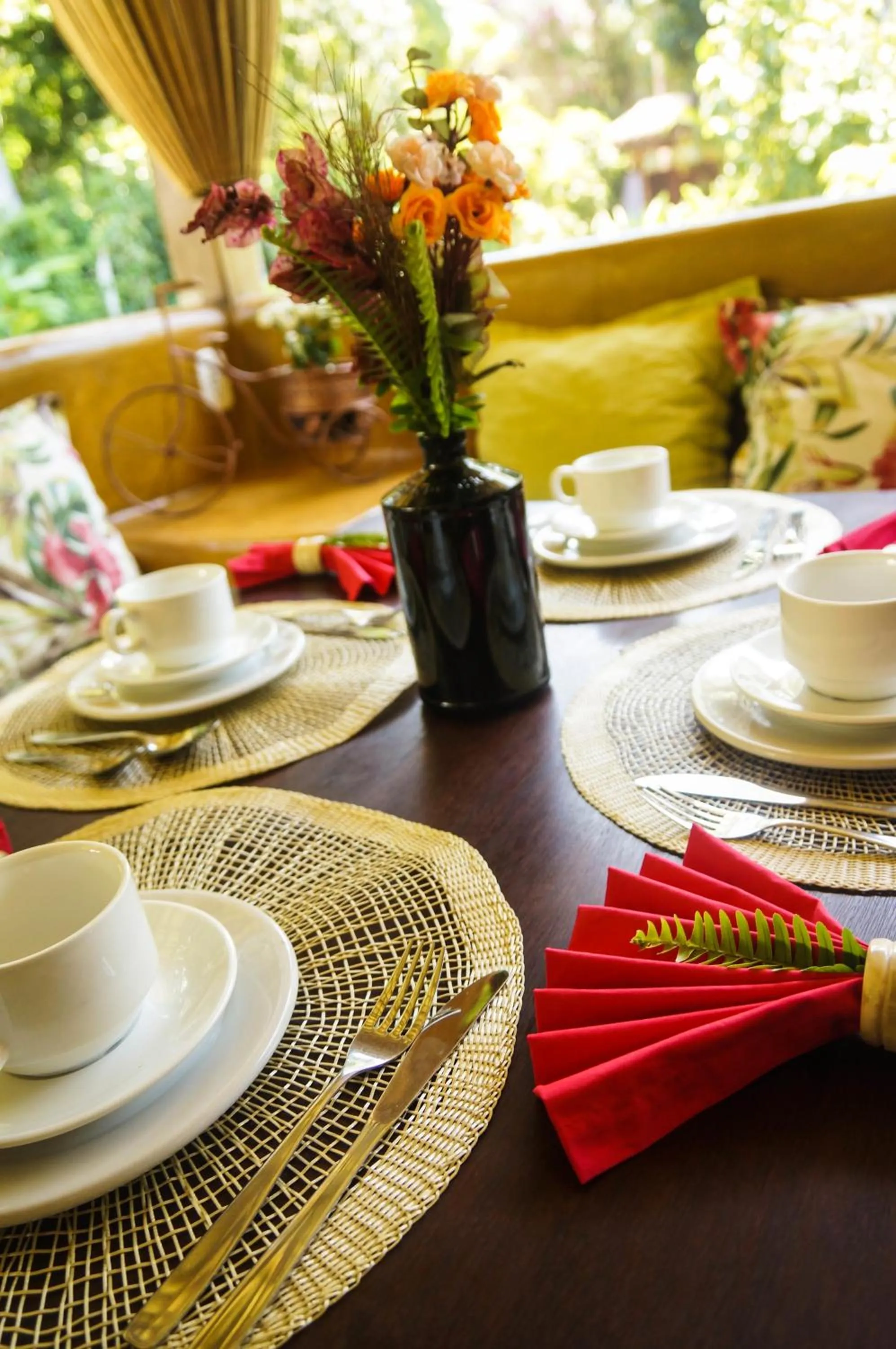 Food and drinks in Pousada Samambaia