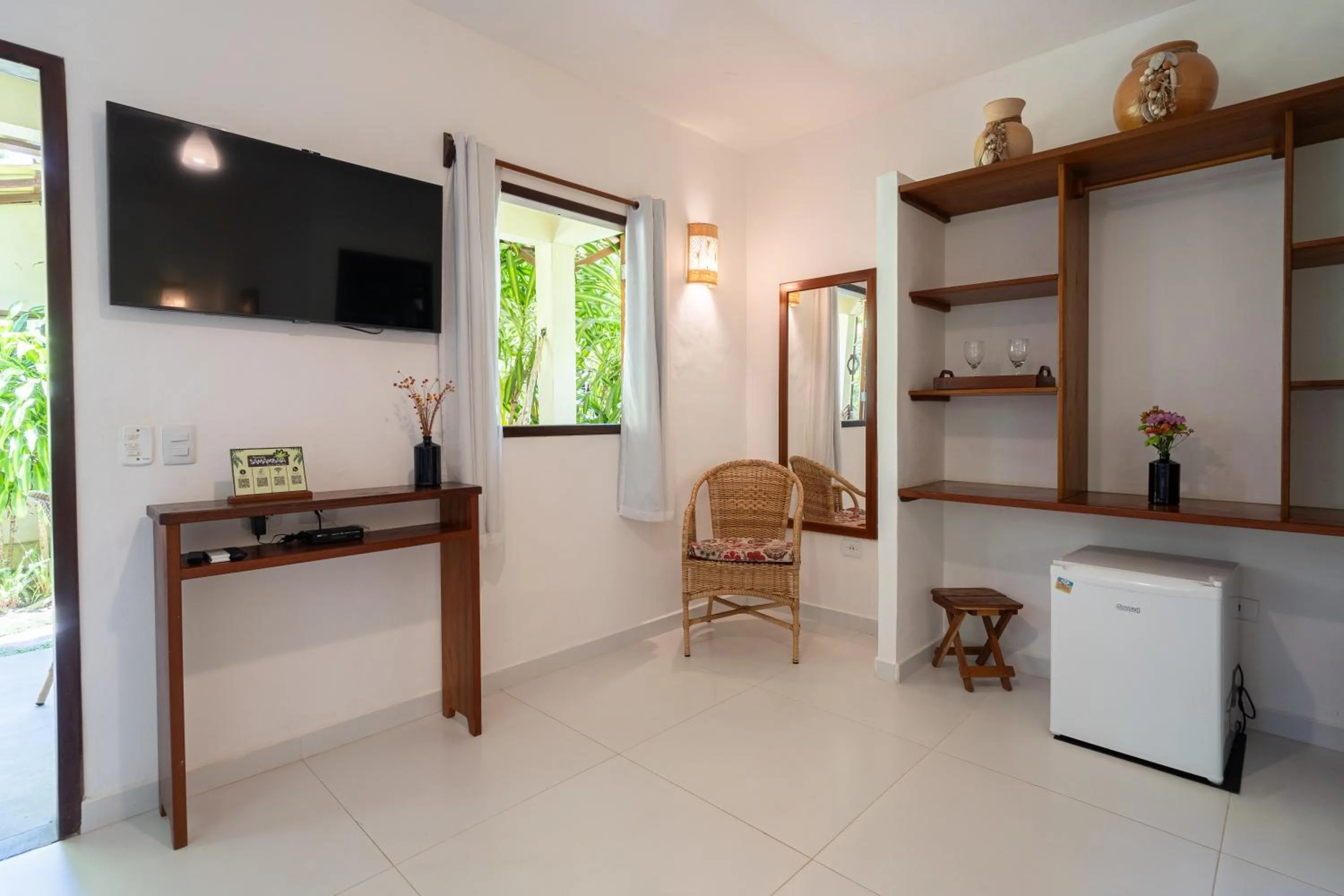 TV and multimedia in Pousada Samambaia