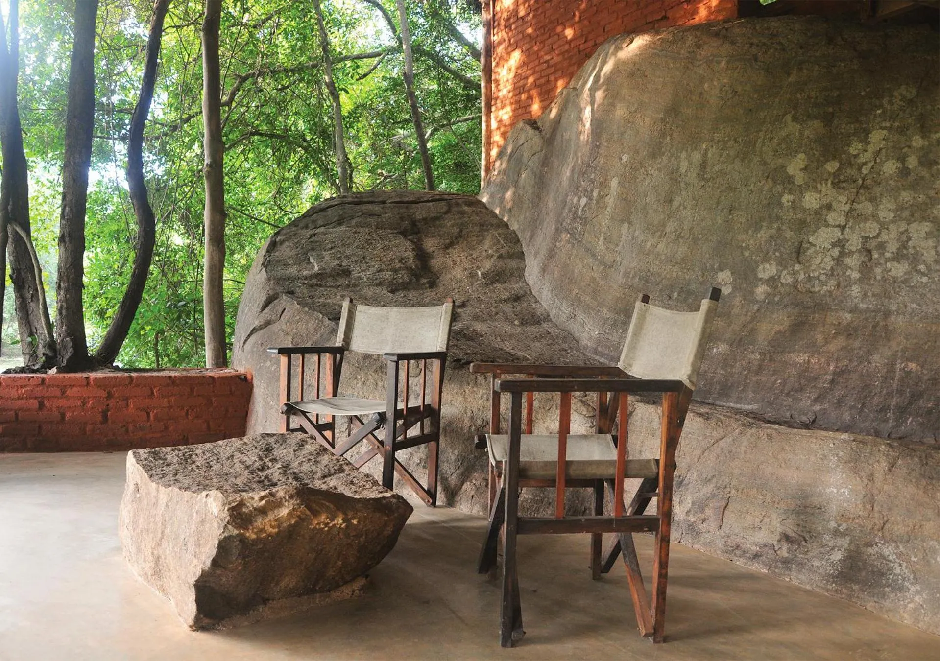 Seating area in Back of Beyond - Wild Haven