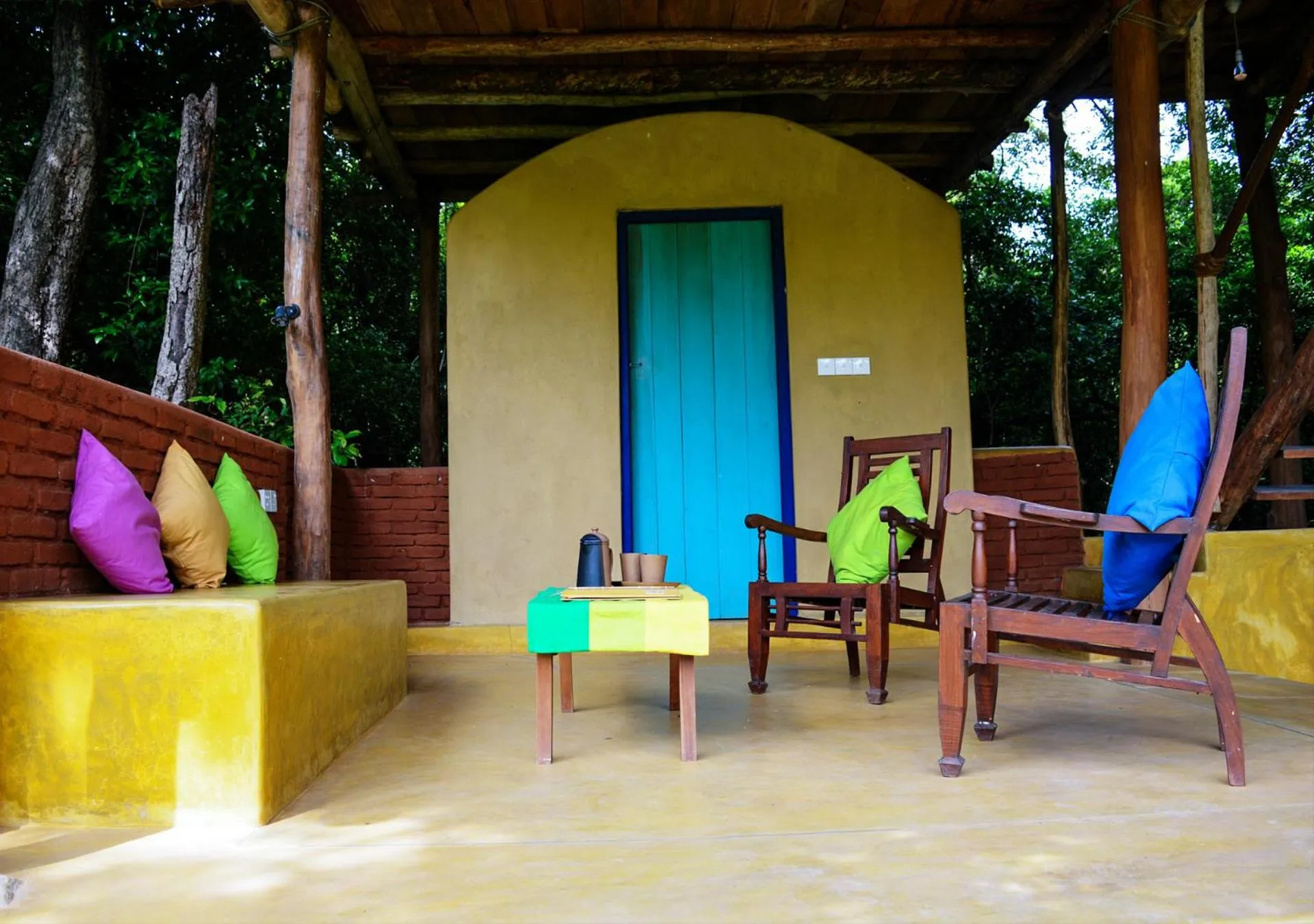 Seating area in Back of Beyond - Wild Haven