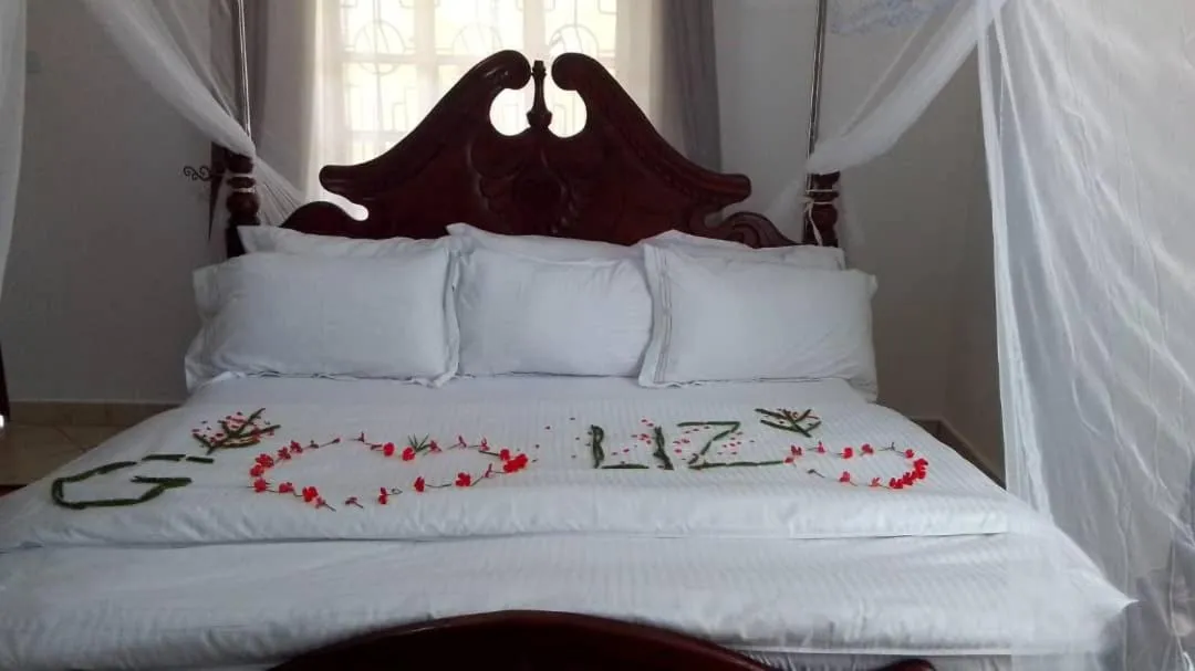 Bed in Riverside Resort Hotel Kabale