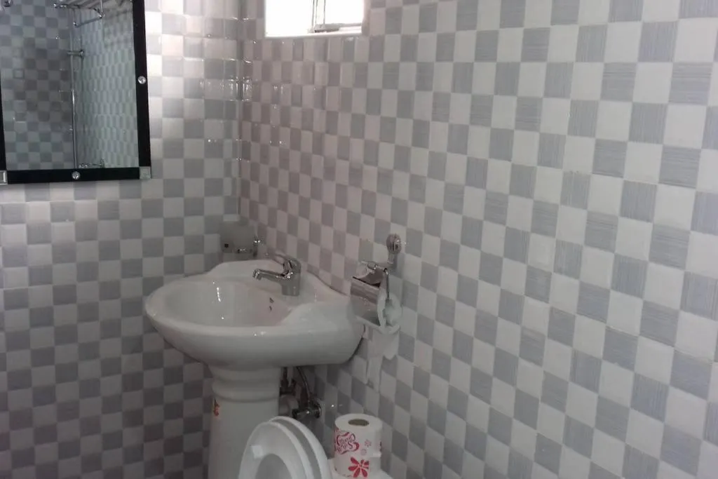 Shower in Riverside Resort Hotel Kabale