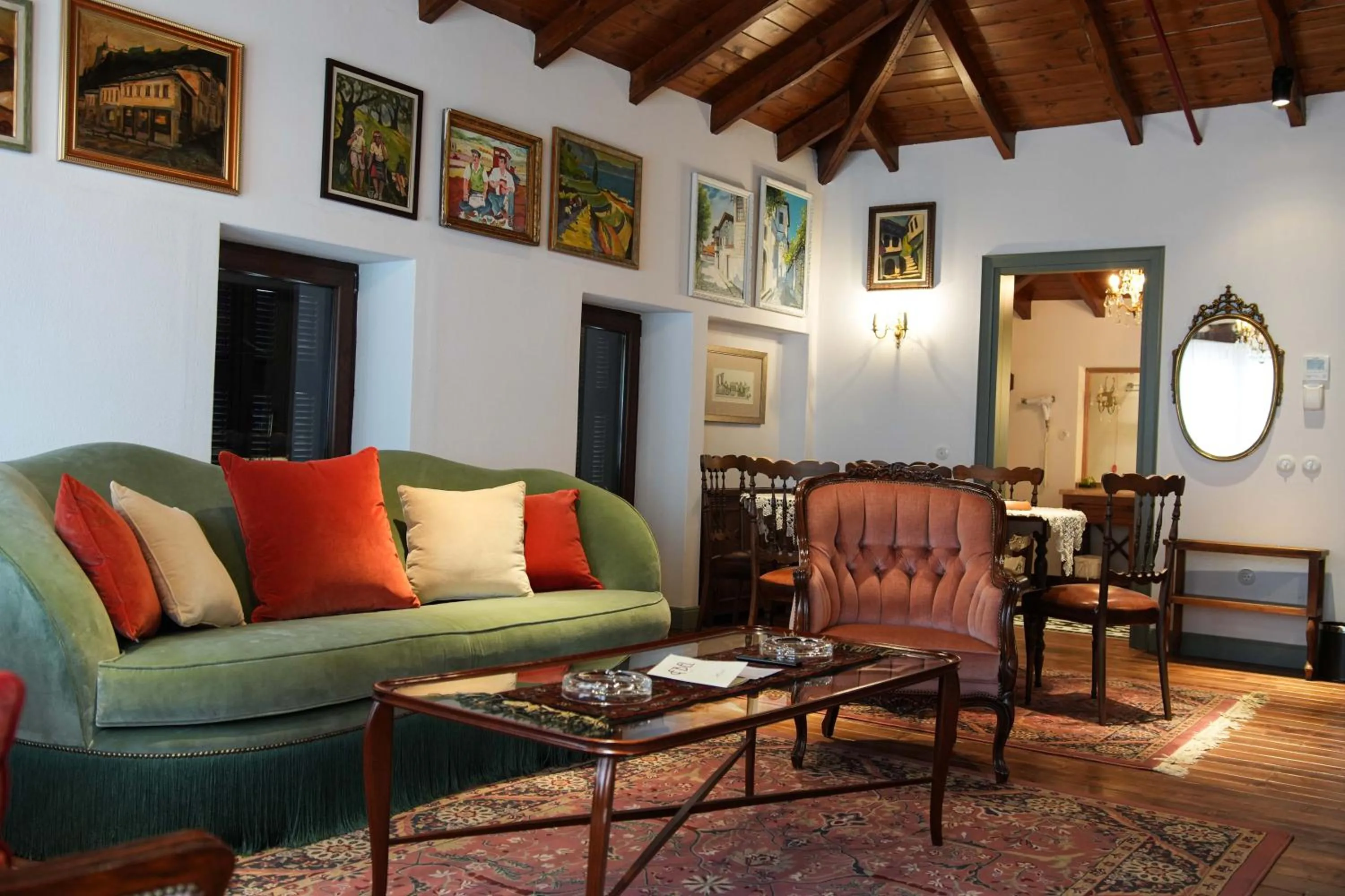 Living room in Vila Ebel Hotel Pool & Spa