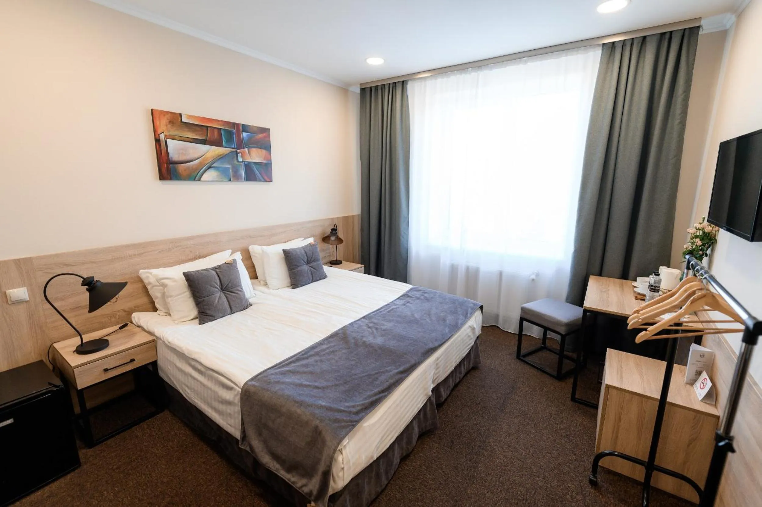 Photo of the whole room, Bed in Nota Bene Loft