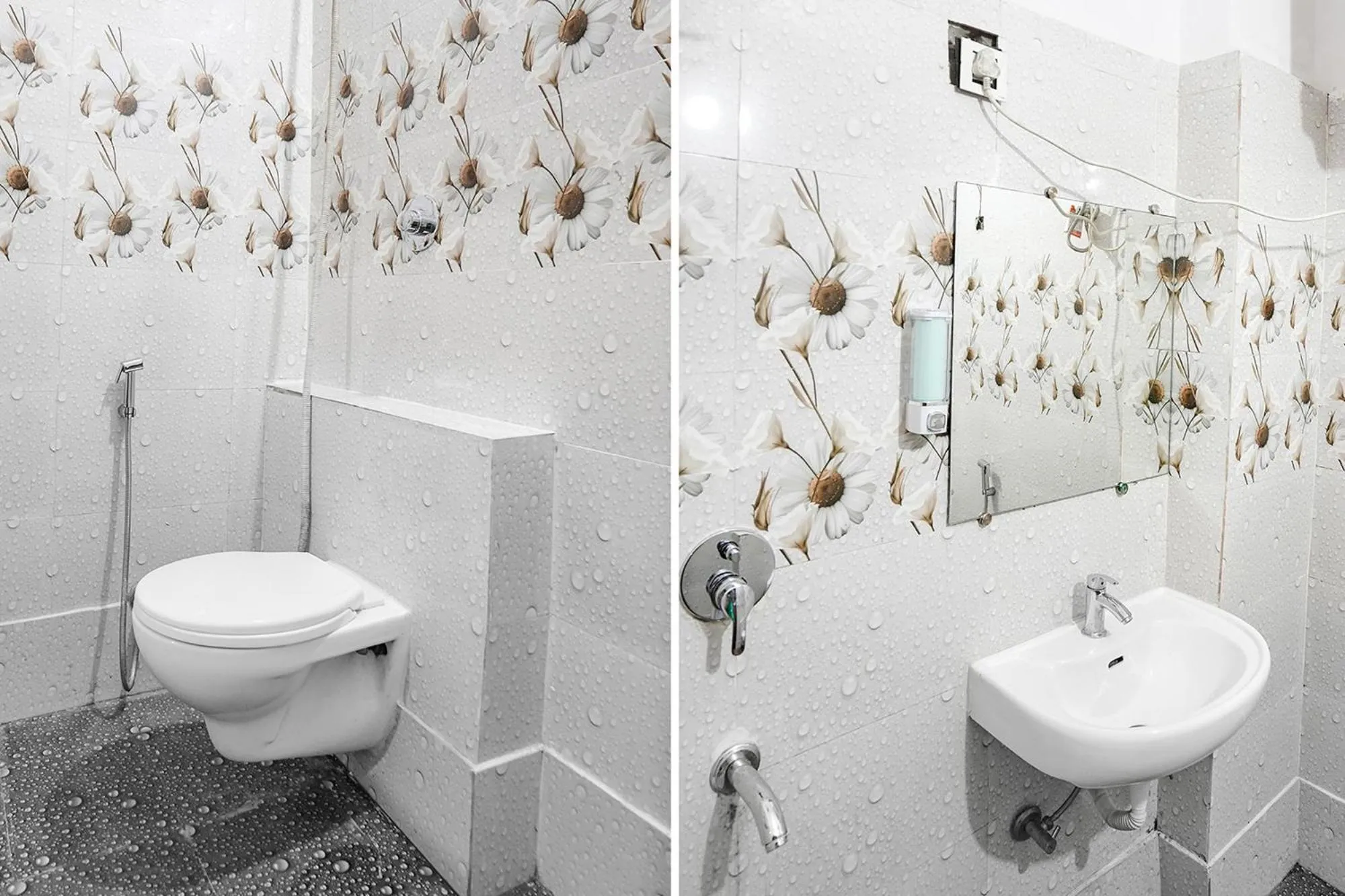 Toilet in FabHotel New Shanti