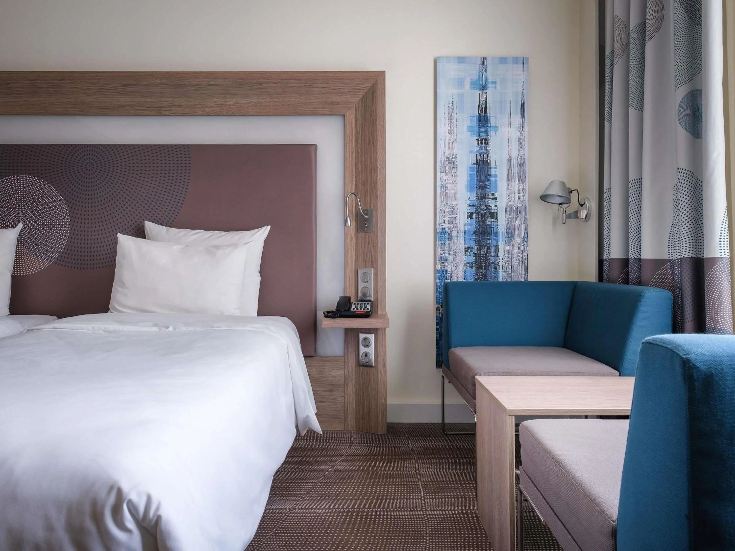 Bedroom, Bed in Novotel Almaty City Center