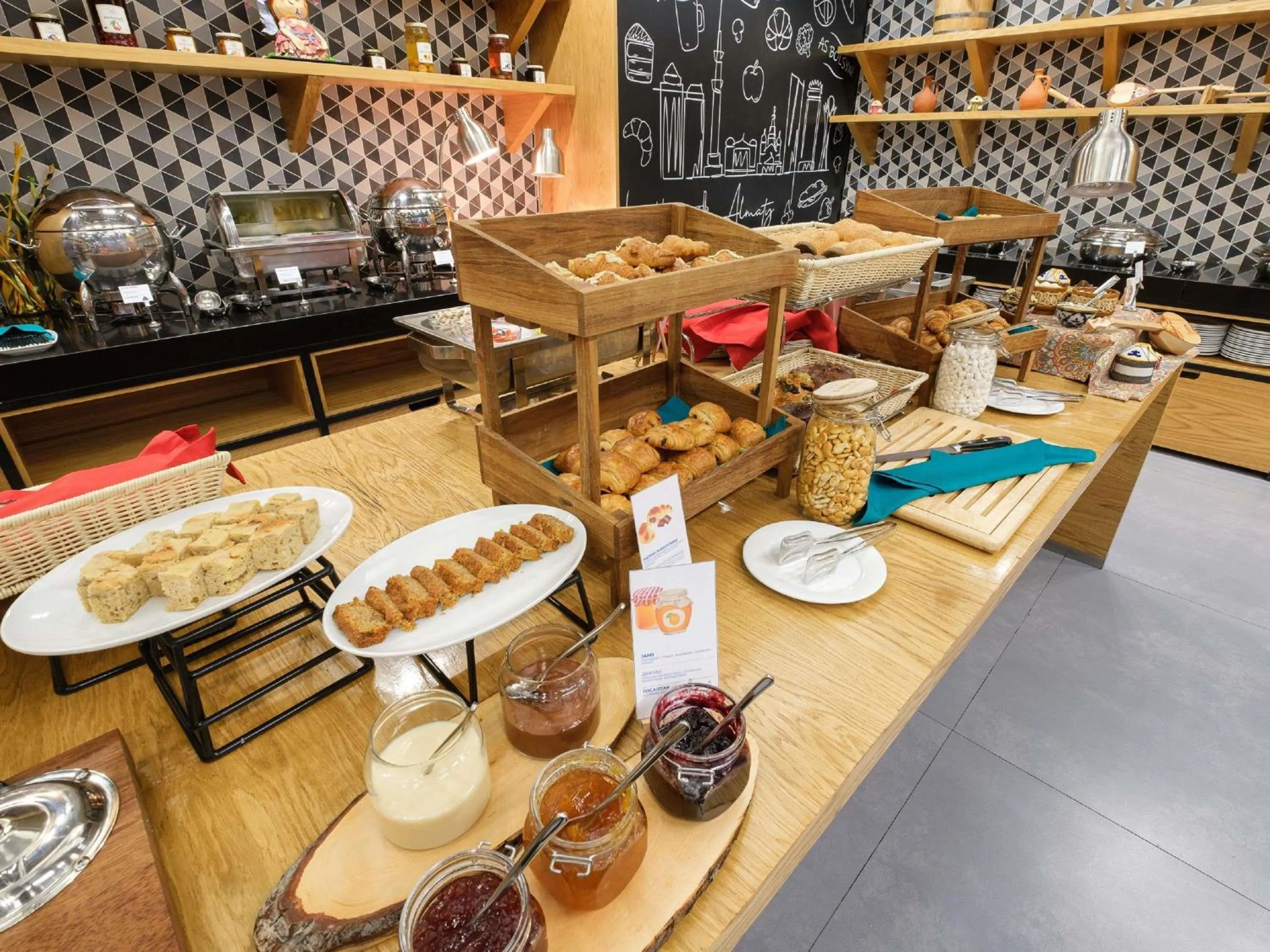 Breakfast in Novotel Almaty City Center