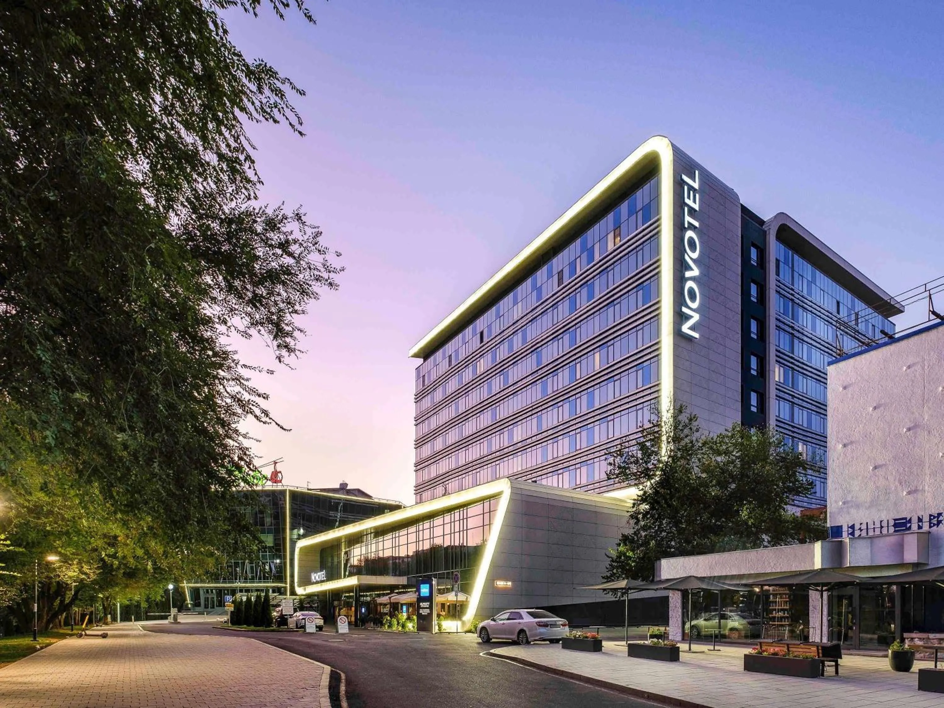 Property building in Novotel Almaty City Center